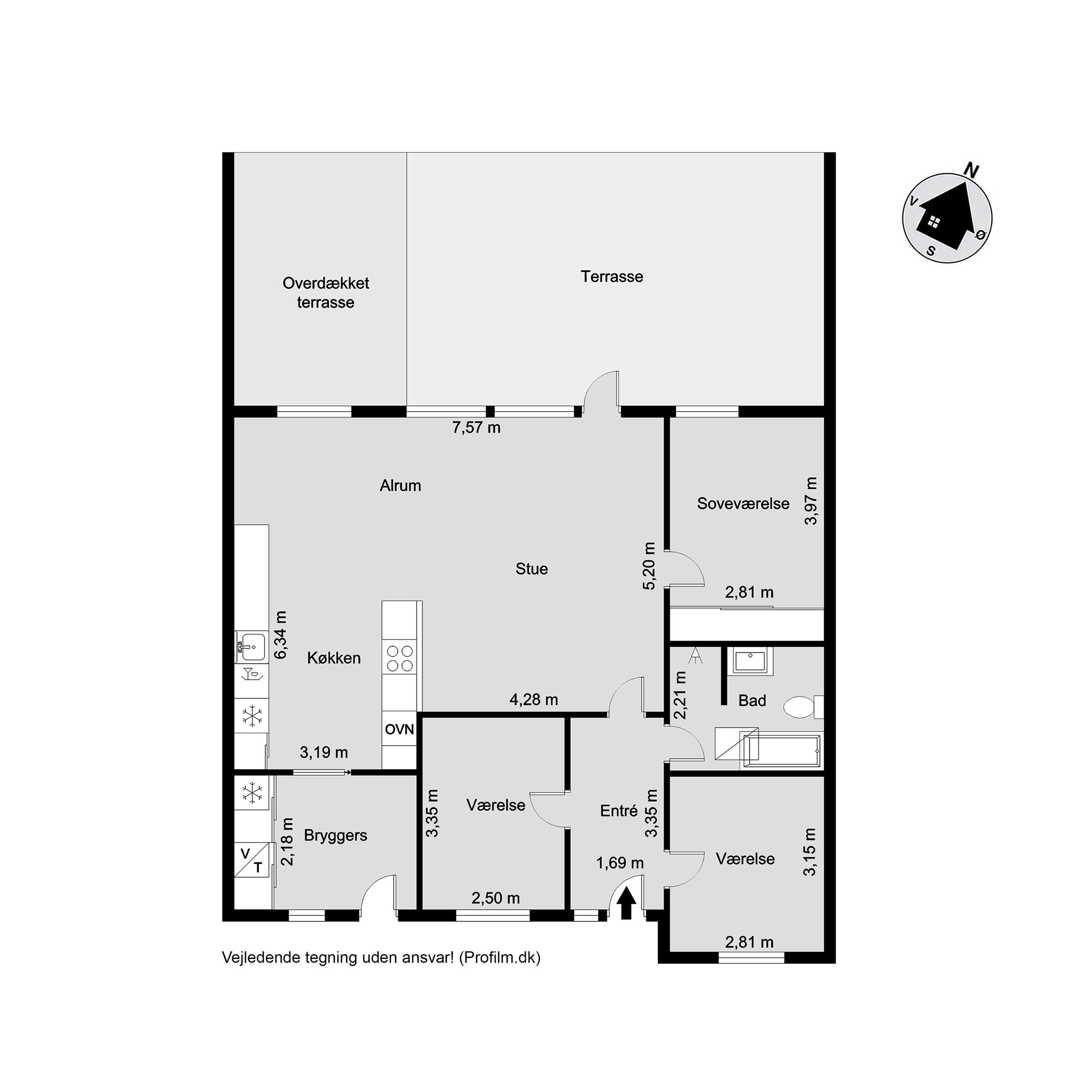 Plantegninger billede af Enebærparken 54, Vonsild, 6000 Kolding