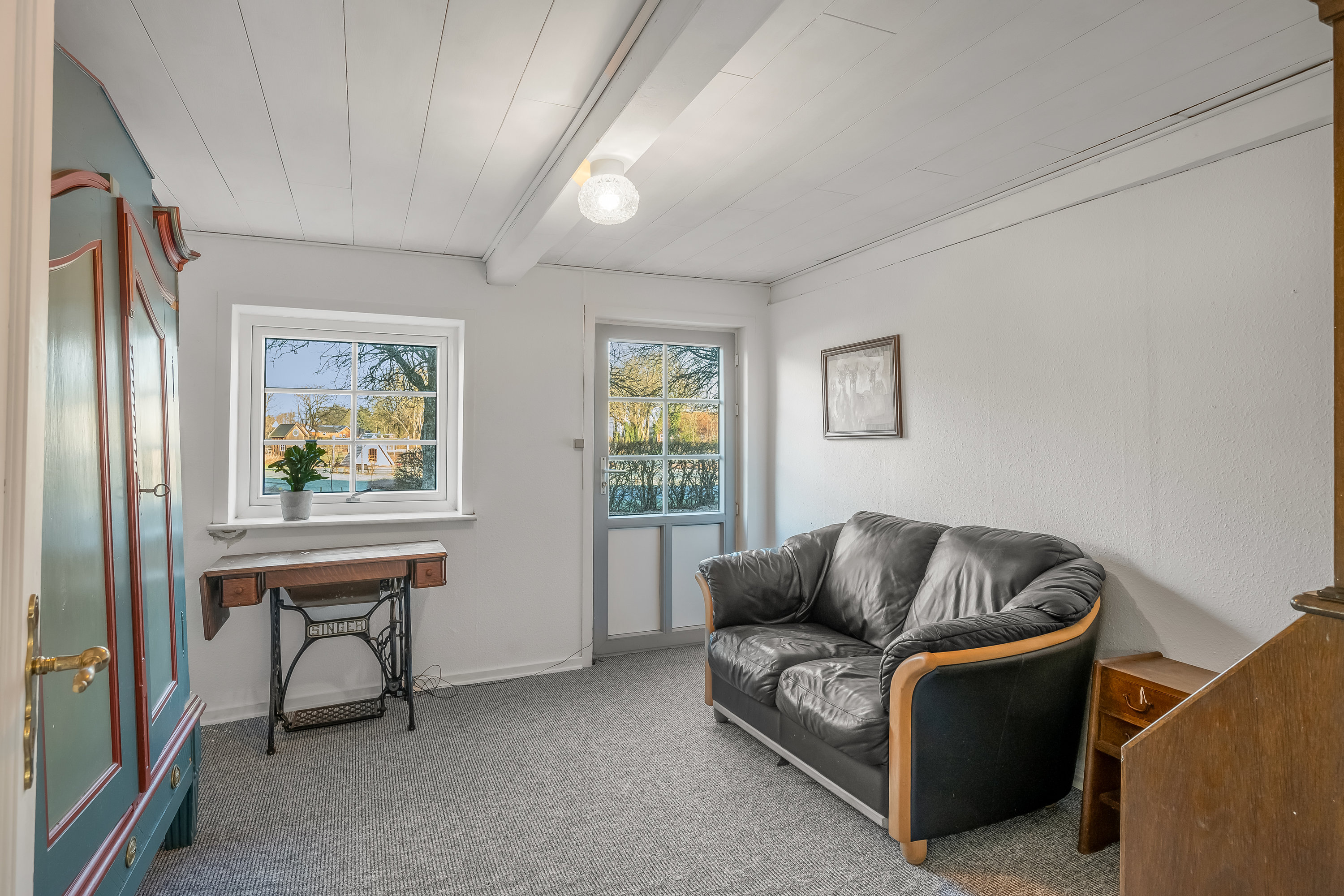 Fremhævet stue billede i fuldskærmstilstand. Billede af Sønderbækvej 11, Sæd, 6270 Tønder