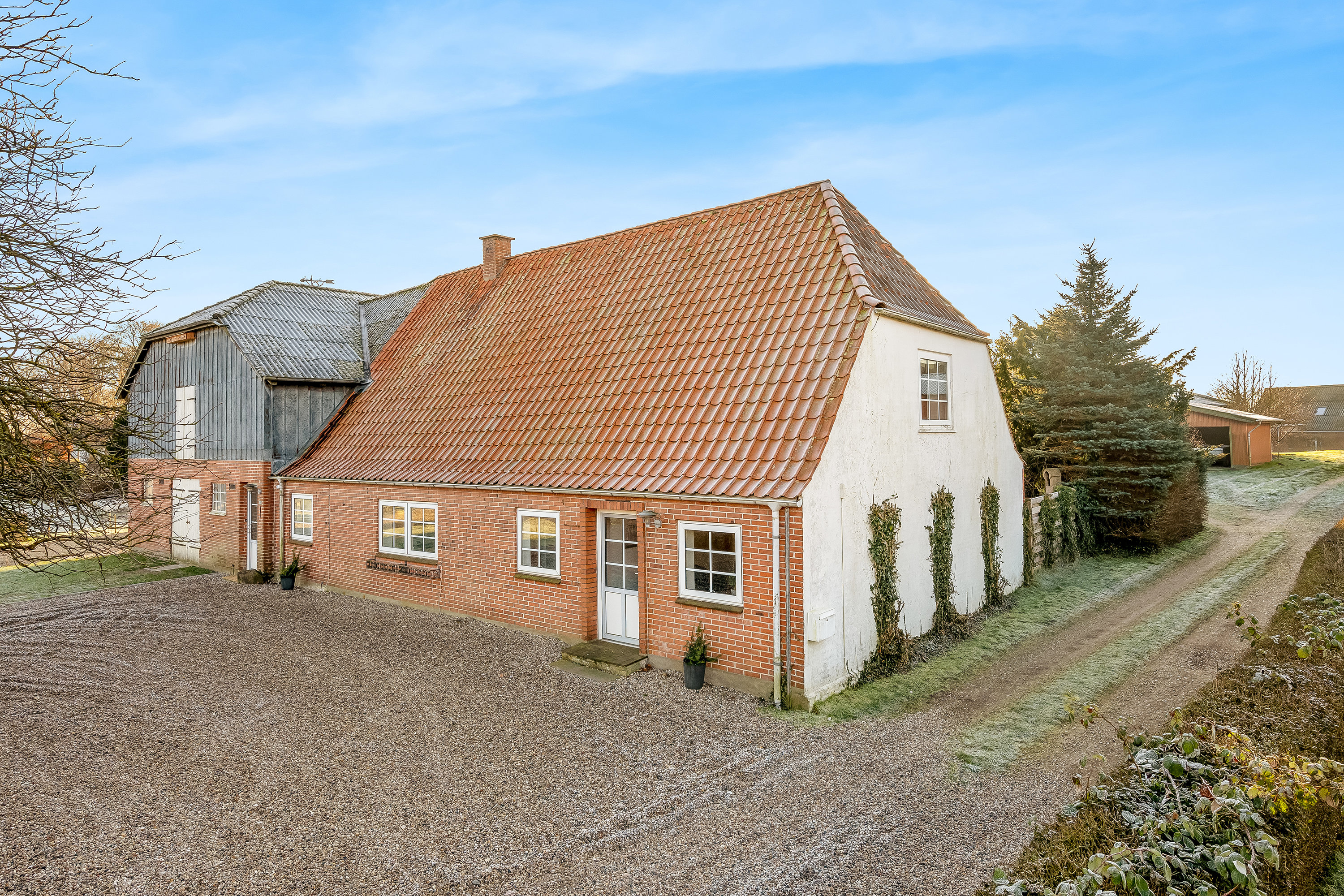 Landejendom: Facade på Sønderbækvej 11, Sæd, 6270 Tønder