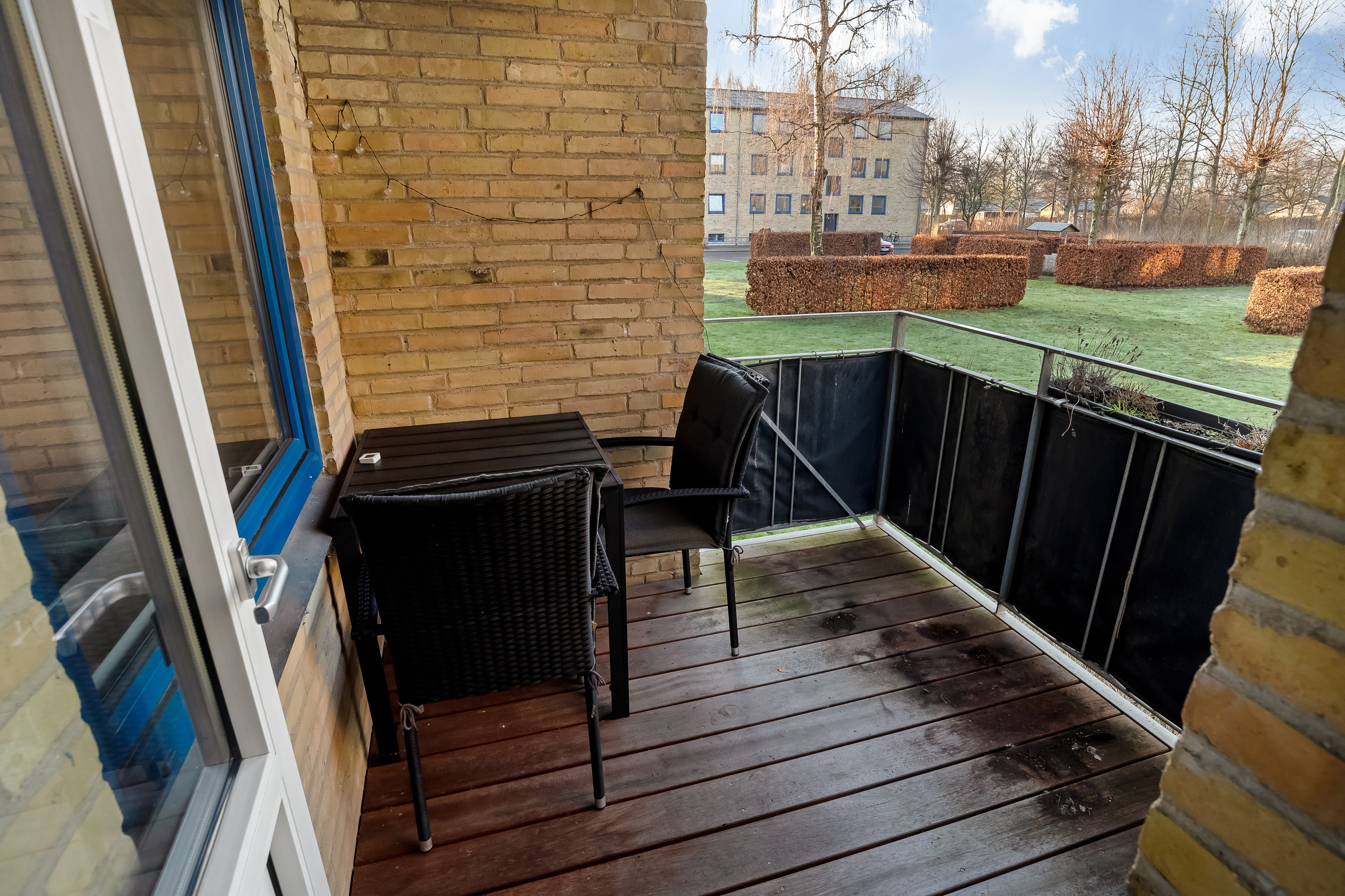 Fremhævet altan billede i fuldskærmstilstand. Billede af Doktorvænget 43, st.. th., 7500 Holstebro