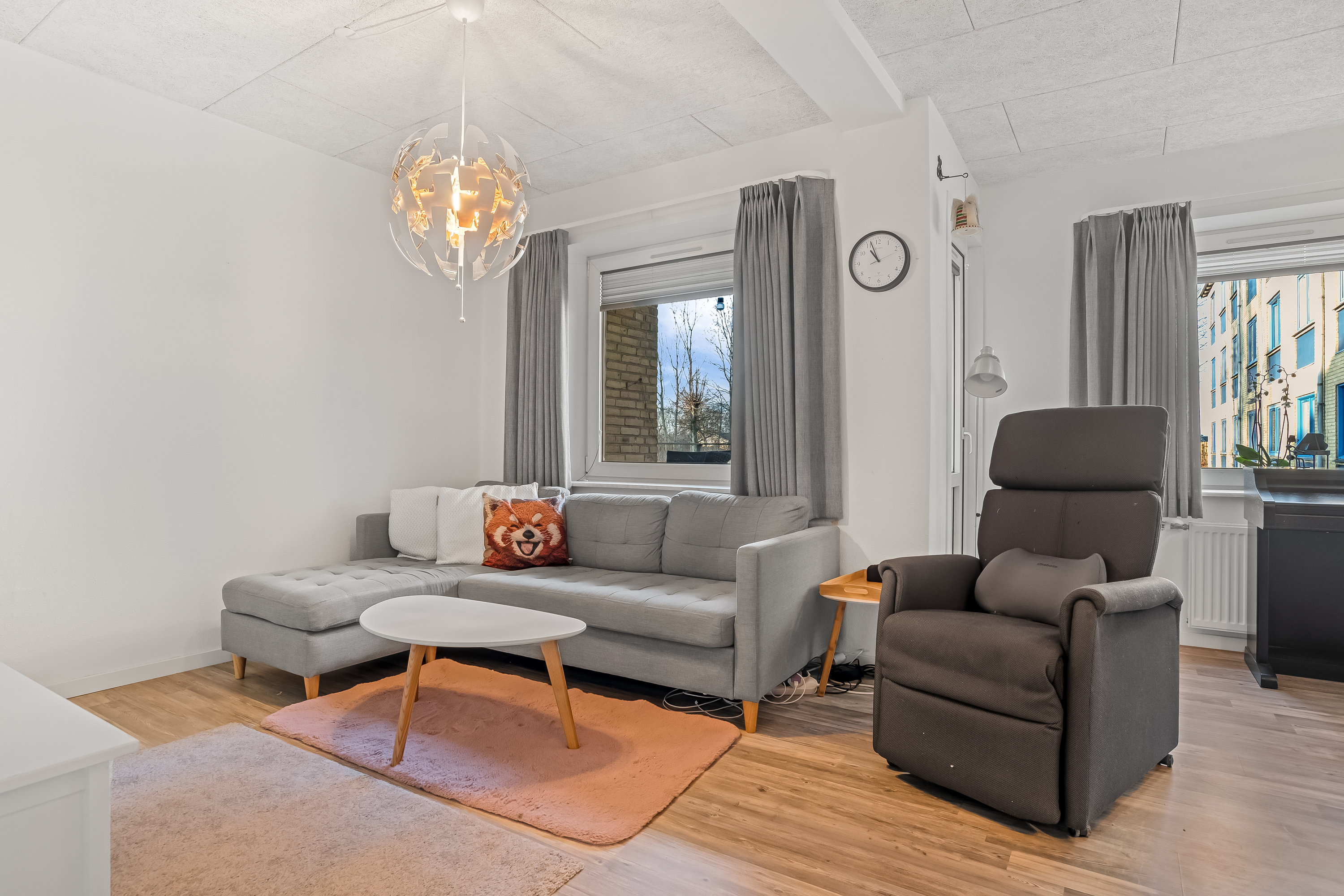 Fremhævet stue billede i fuldskærmstilstand. Billede af Doktorvænget 43, st.. th., 7500 Holstebro