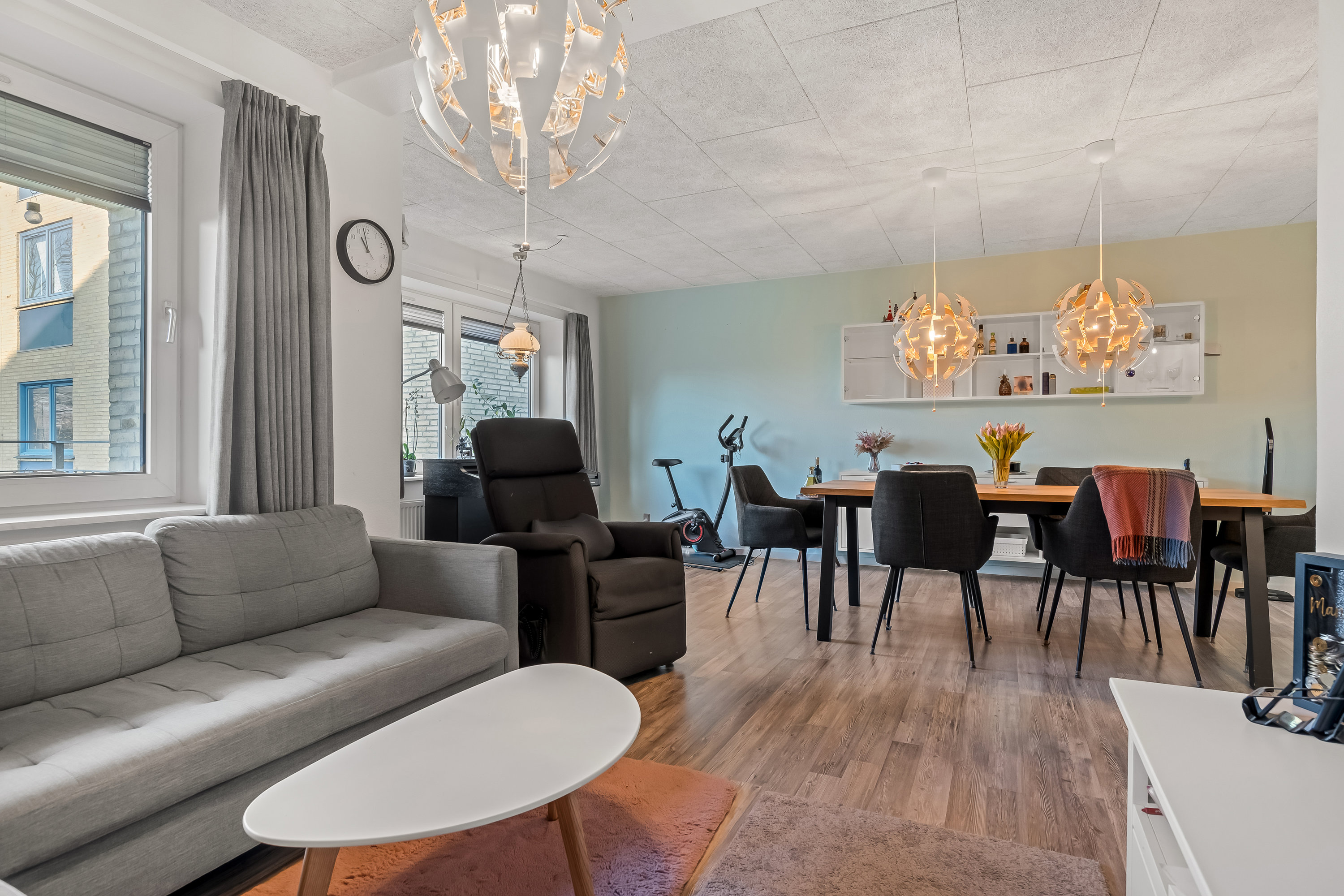 Fremhævet stue billede i fuldskærmstilstand. Billede af Doktorvænget 43, st.. th., 7500 Holstebro