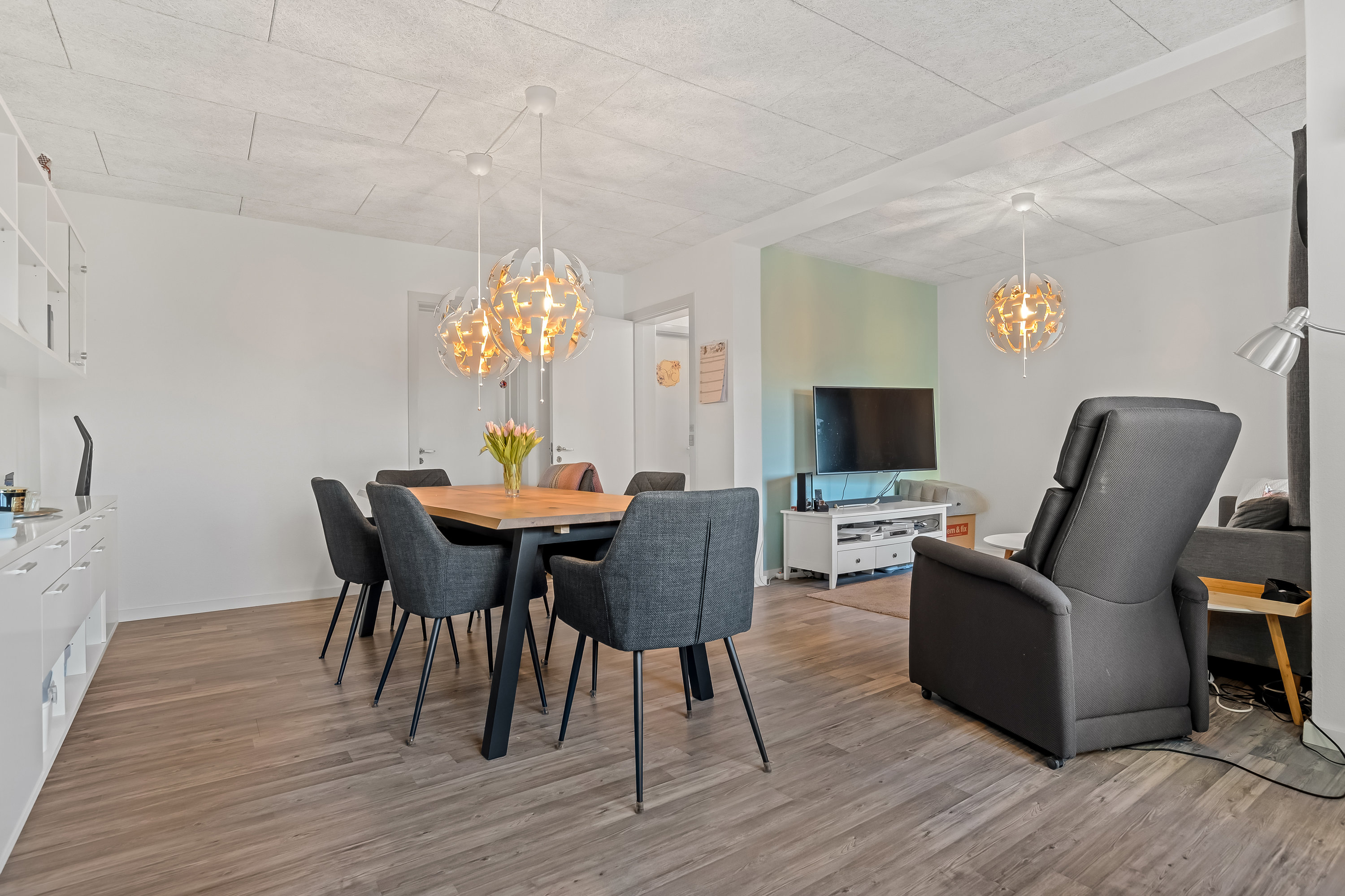 Fremhævet stue billede i fuldskærmstilstand. Billede af Doktorvænget 43, st.. th., 7500 Holstebro