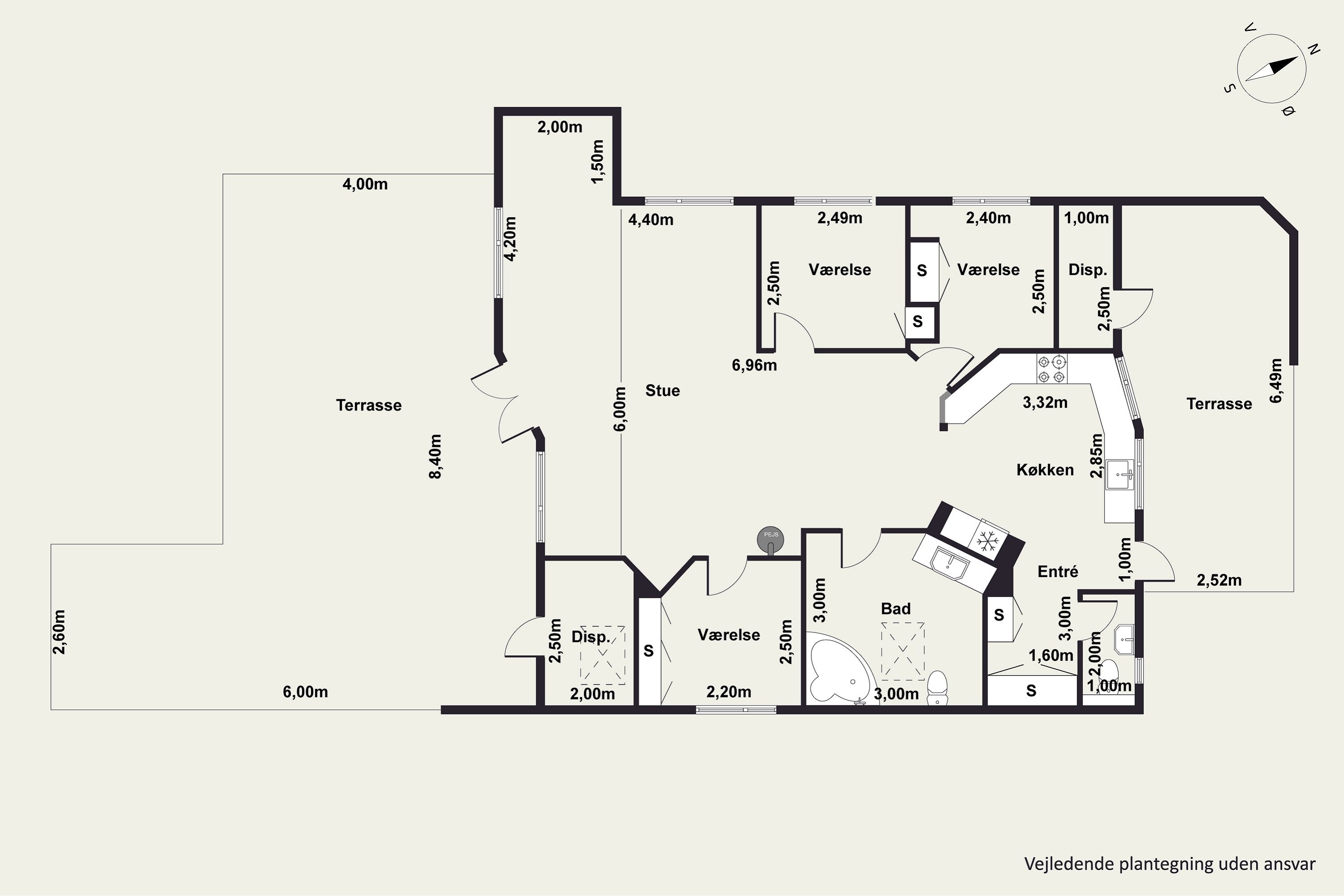 Plantegninger billede af Koldkærgårdsvej 19, 9370 Hals