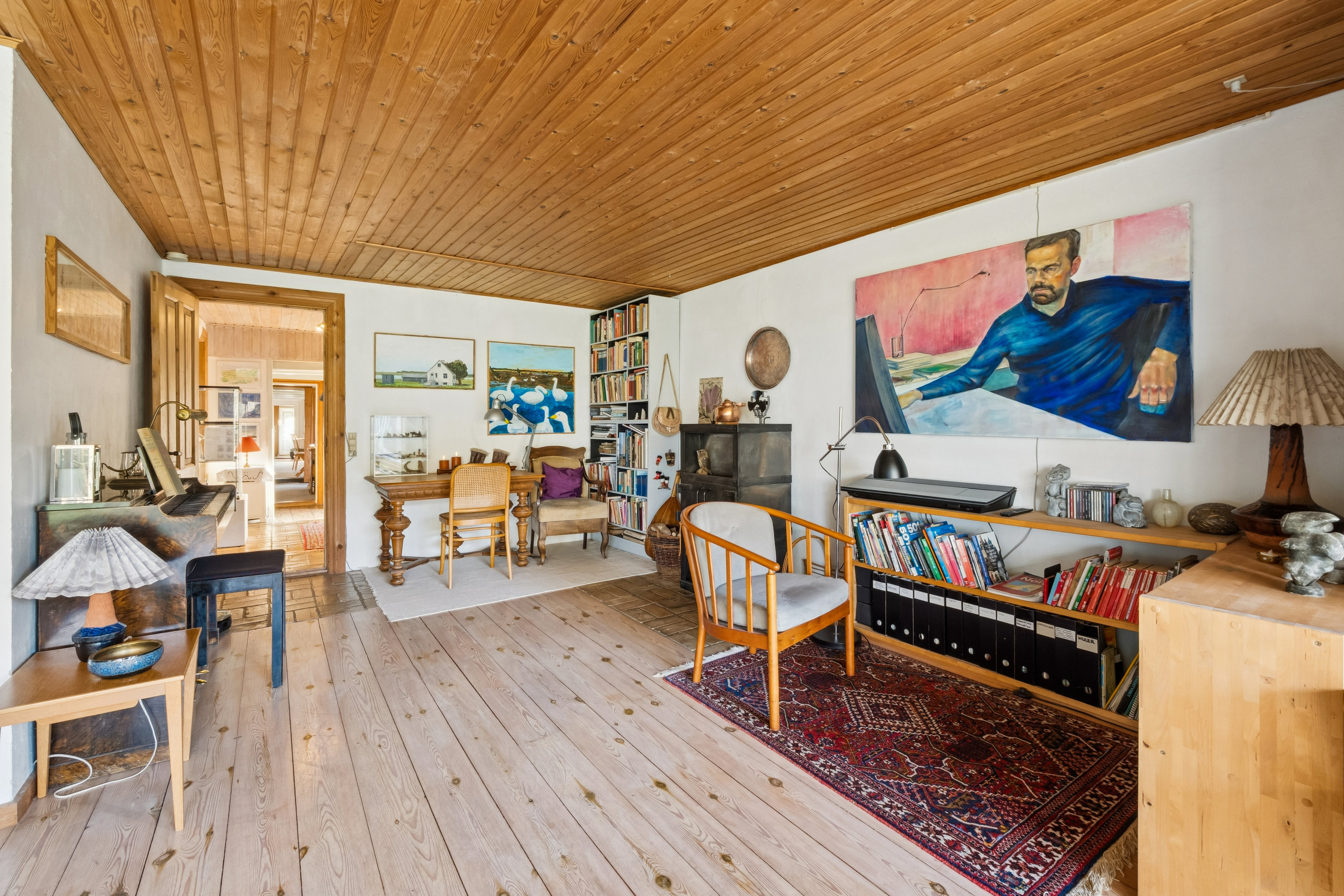 Fremhævet stue billede i fuldskærmstilstand. Billede af Tordenhøjsvej 30, Skallerup, 7950 Erslev