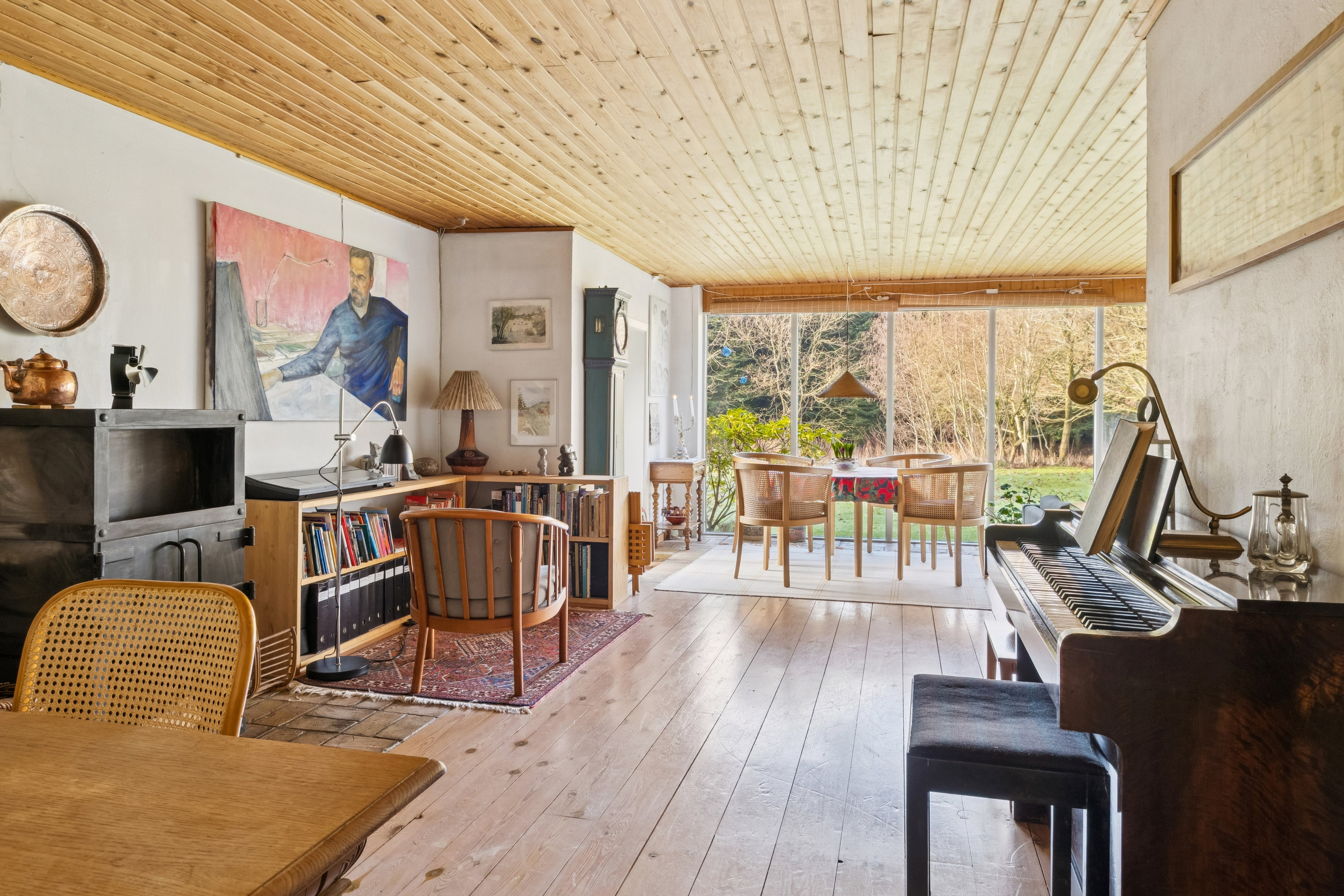 Fremhævet stue billede i fuldskærmstilstand. Billede af Tordenhøjsvej 30, Skallerup, 7950 Erslev