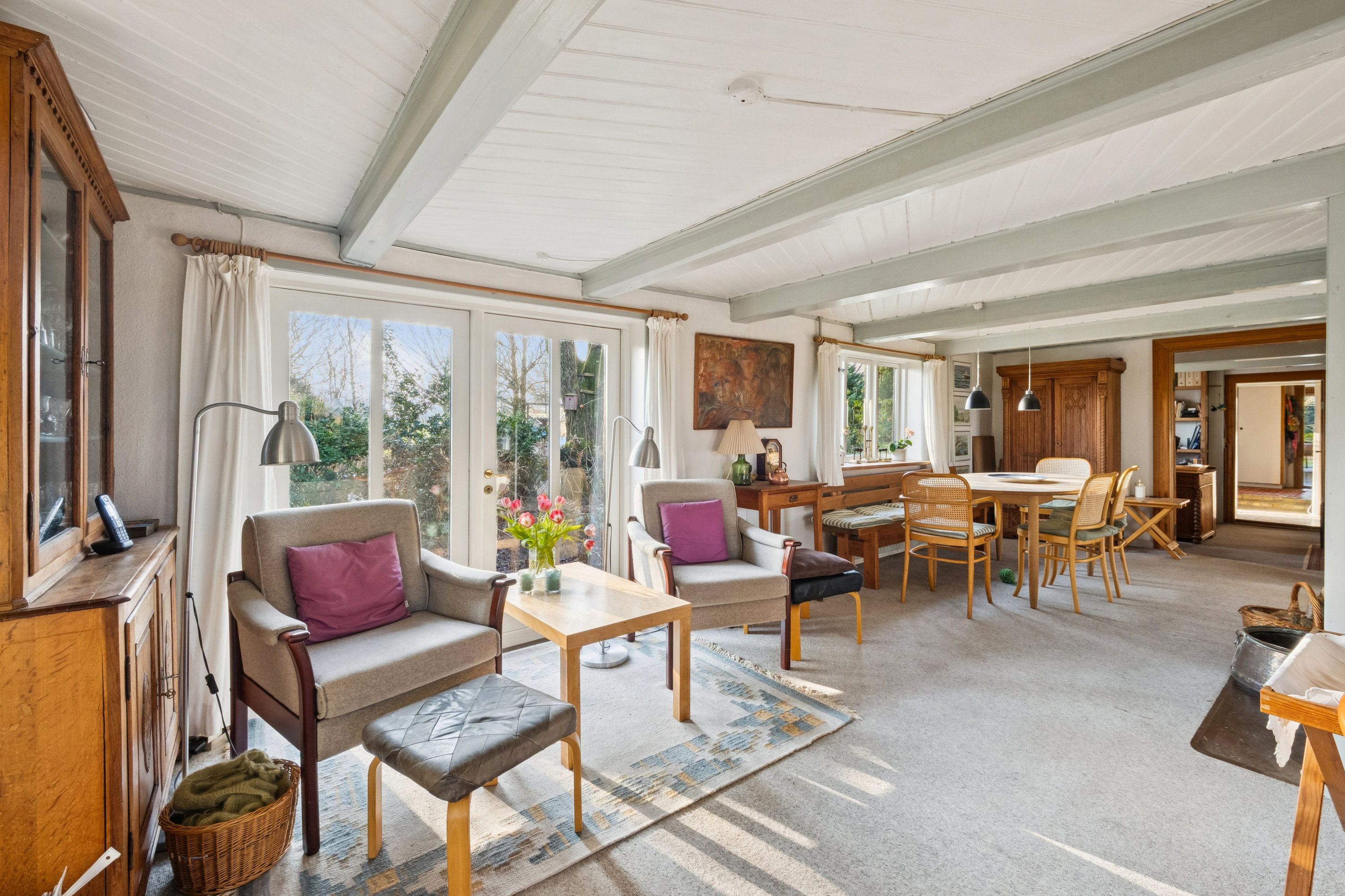 Fremhævet stue billede i fuldskærmstilstand. Billede af Tordenhøjsvej 30, Skallerup, 7950 Erslev