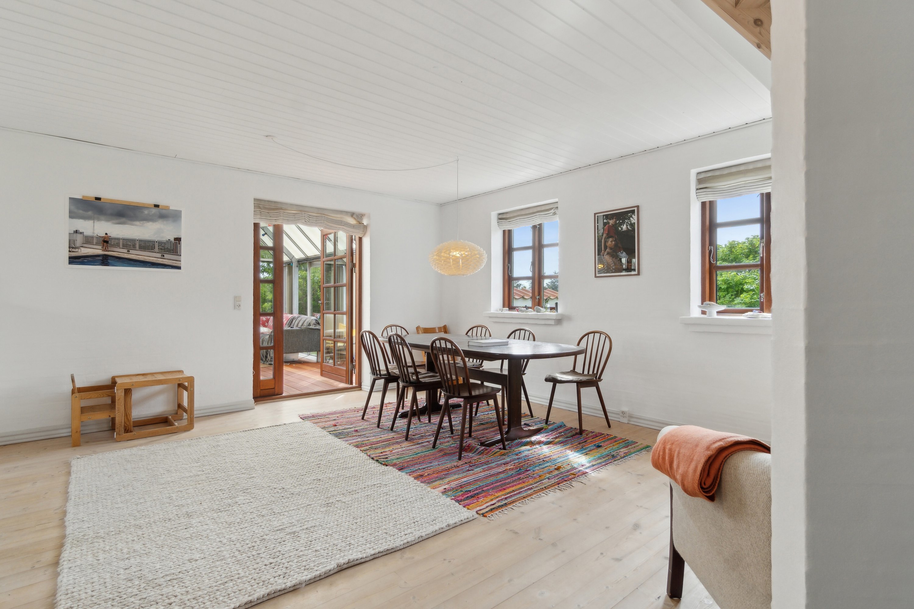 Fremhævet stue billede i fuldskærmstilstand. Billede af Porsevej 13, Vorupør, 7700 Thisted