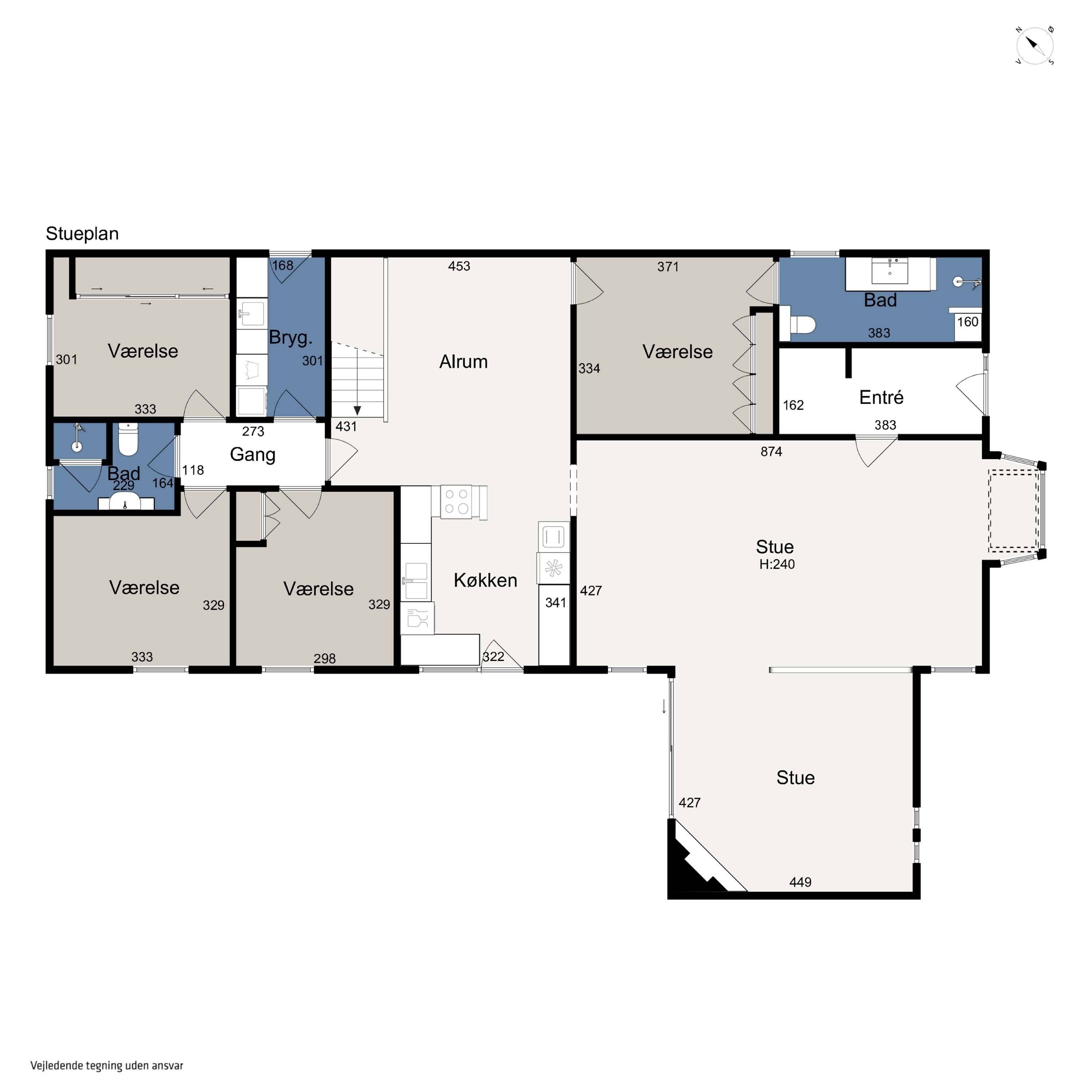 Plantegninger billede af Tyrrestrupvej 4, 8270 Højbjerg