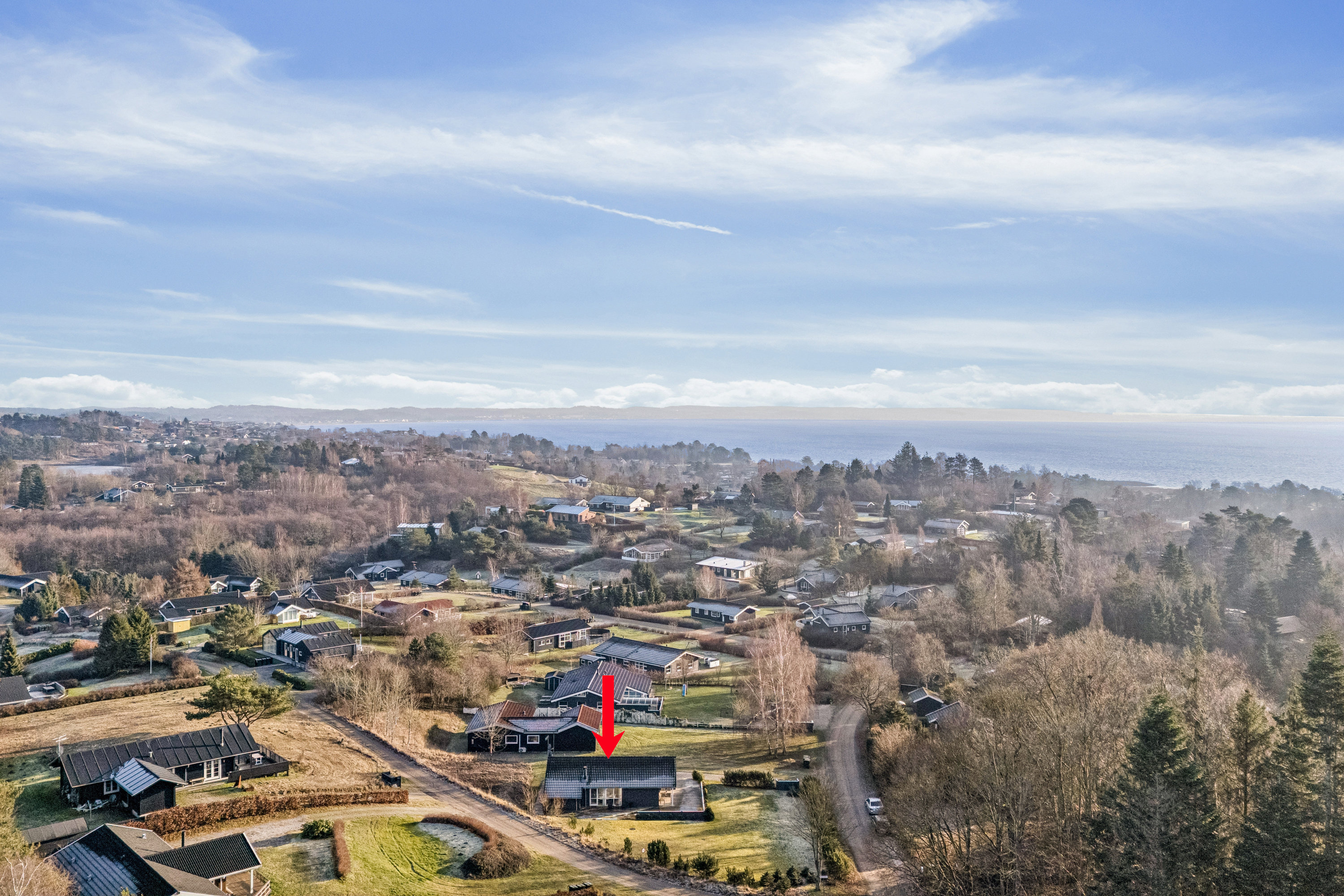Miniaturebillede 1: udsigt. Billede af Nordbakken 2, Lyngsbæk, 8400 Ebeltoft