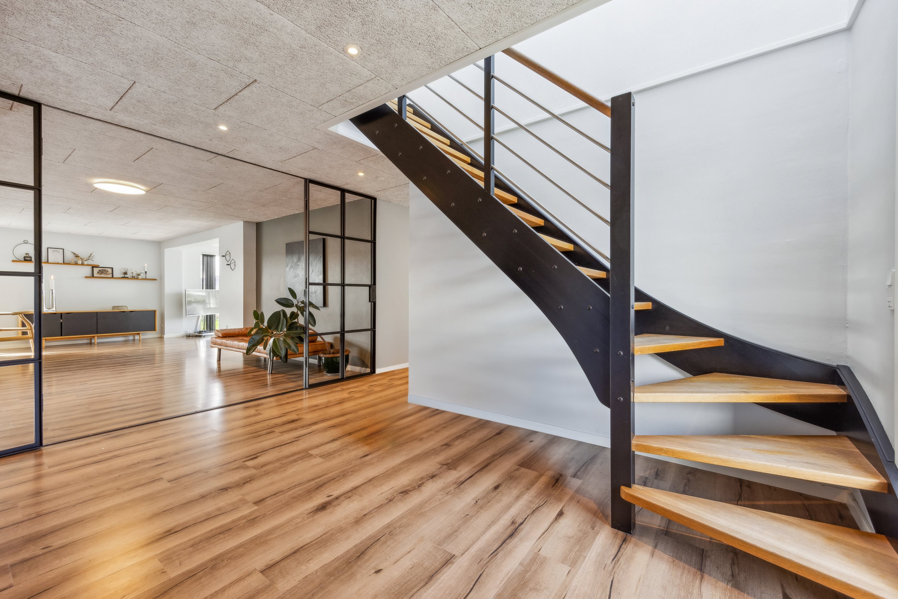 Fremhævet trappe billede i fuldskærmstilstand. Billede af Bødkervej 59, 7730 Hanstholm