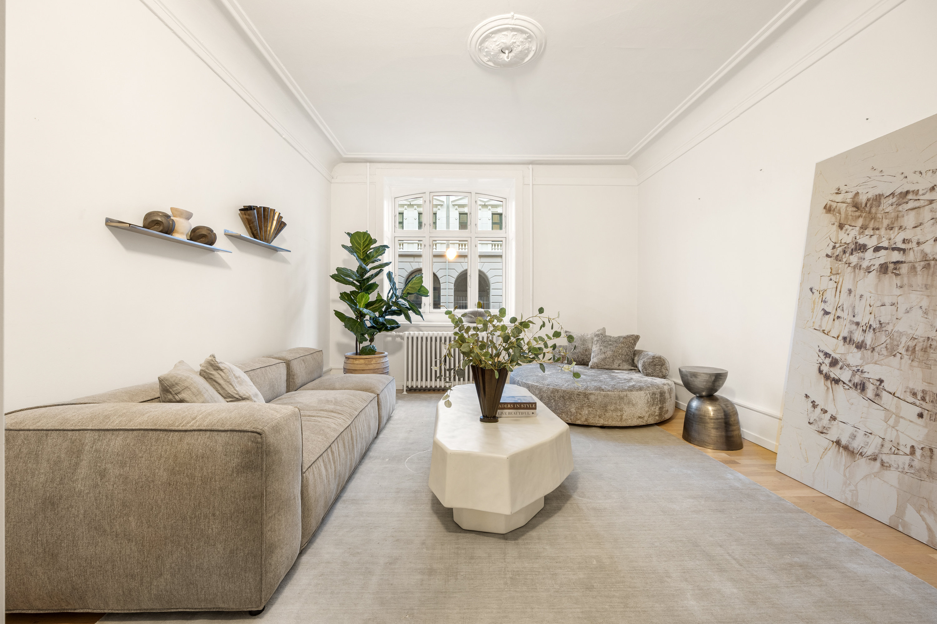 Fremhævet stue billede i fuldskærmstilstand. Billede af Linnésgade 22A, st.., 1361 København K