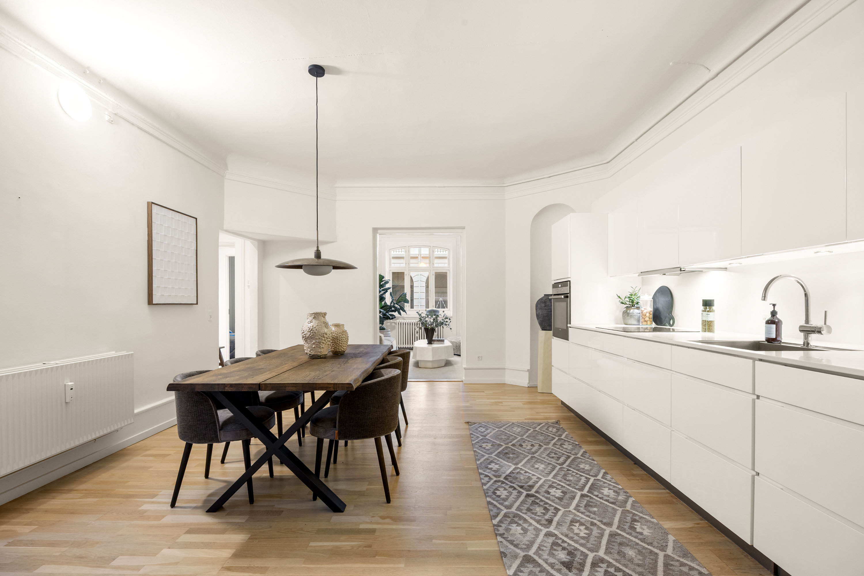 Fremhævet spisekøkken billede i fuldskærmstilstand. Billede af Linnésgade 22A, st.., 1361 København K