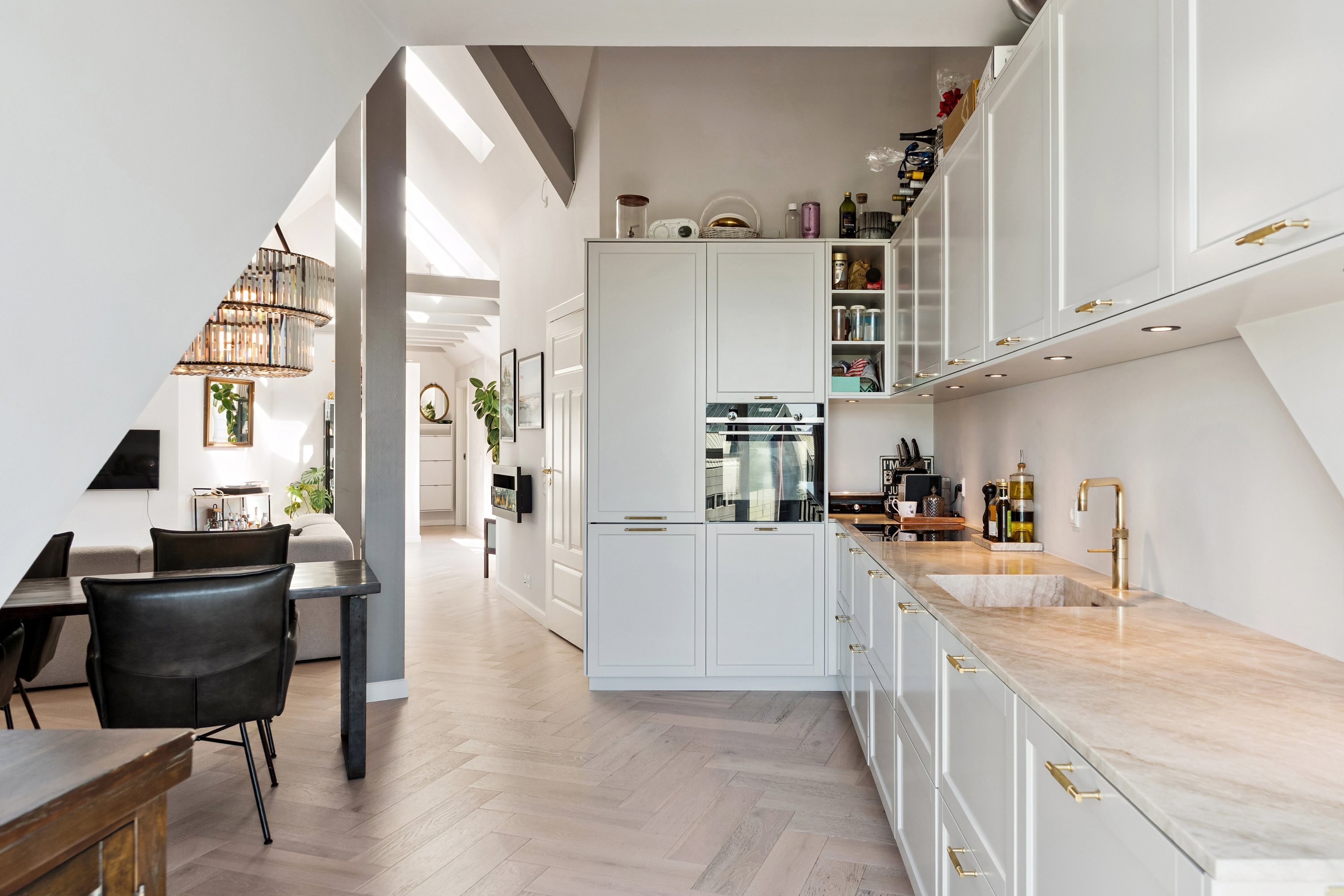 Miniaturebillede 1: køkken. Billede af Bryggervangen 14, 5., 2100 København Ø