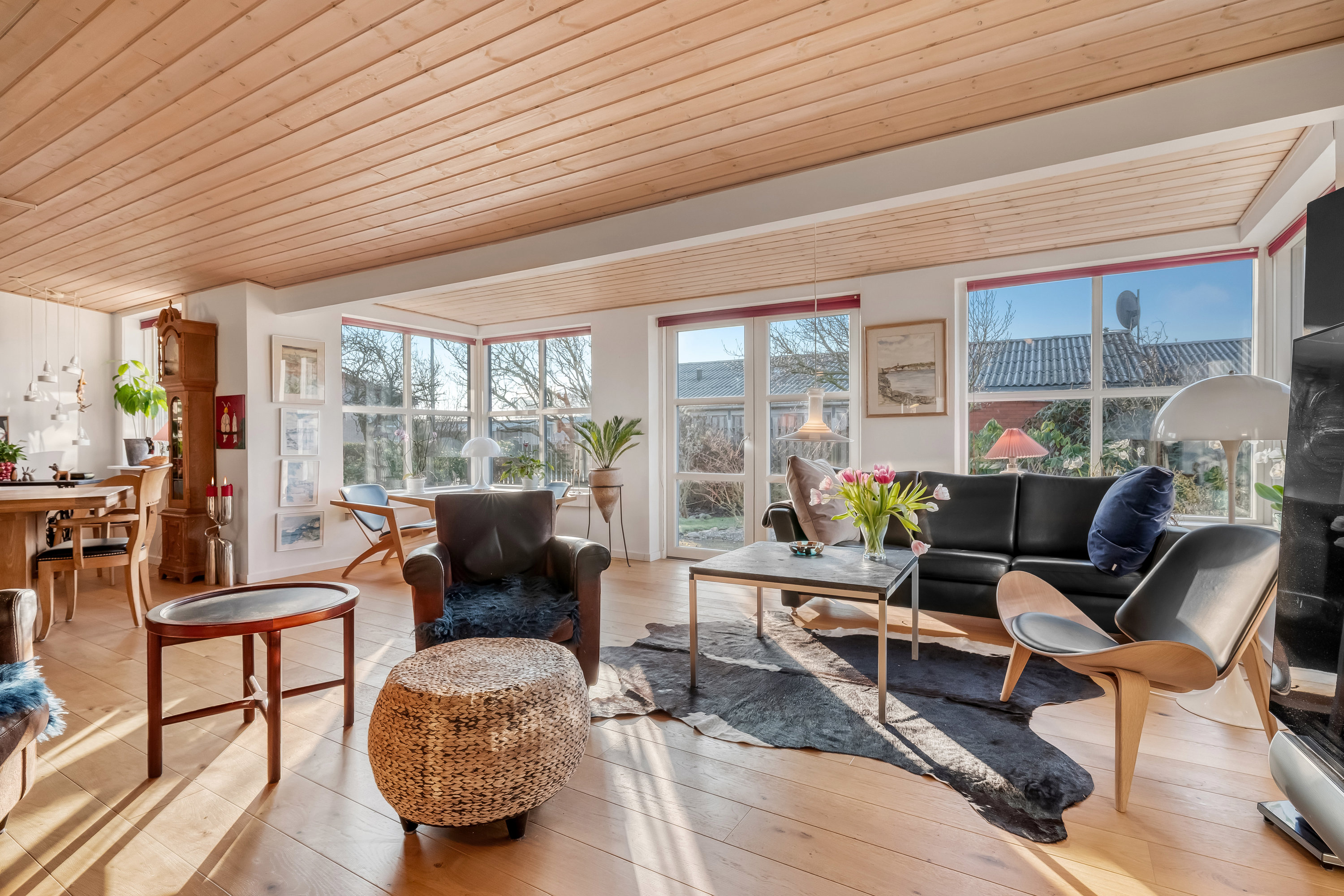 Fremhævet stue billede i fuldskærmstilstand. Billede af Ydunsvej 5, 7620 Lemvig