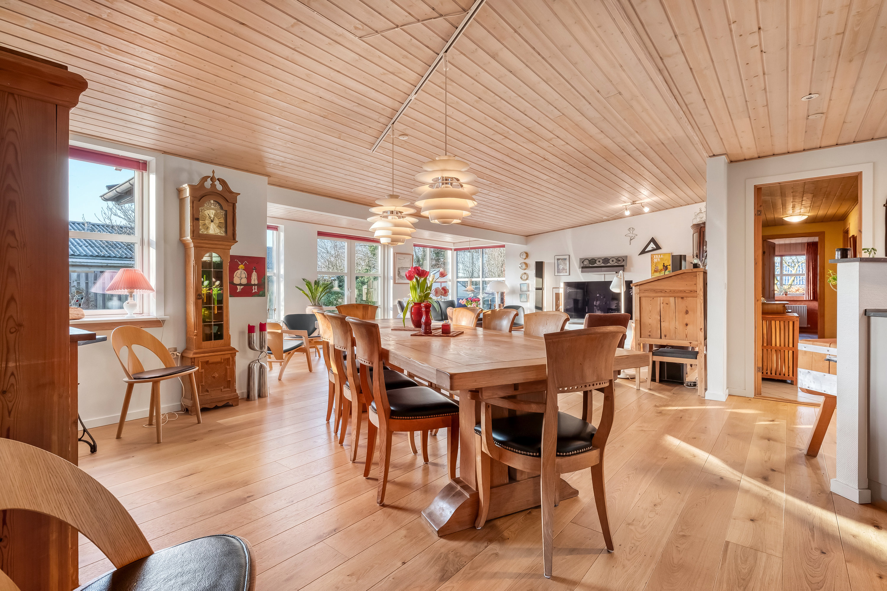 Fremhævet køkken alrum billede i fuldskærmstilstand. Billede af Ydunsvej 5, 7620 Lemvig