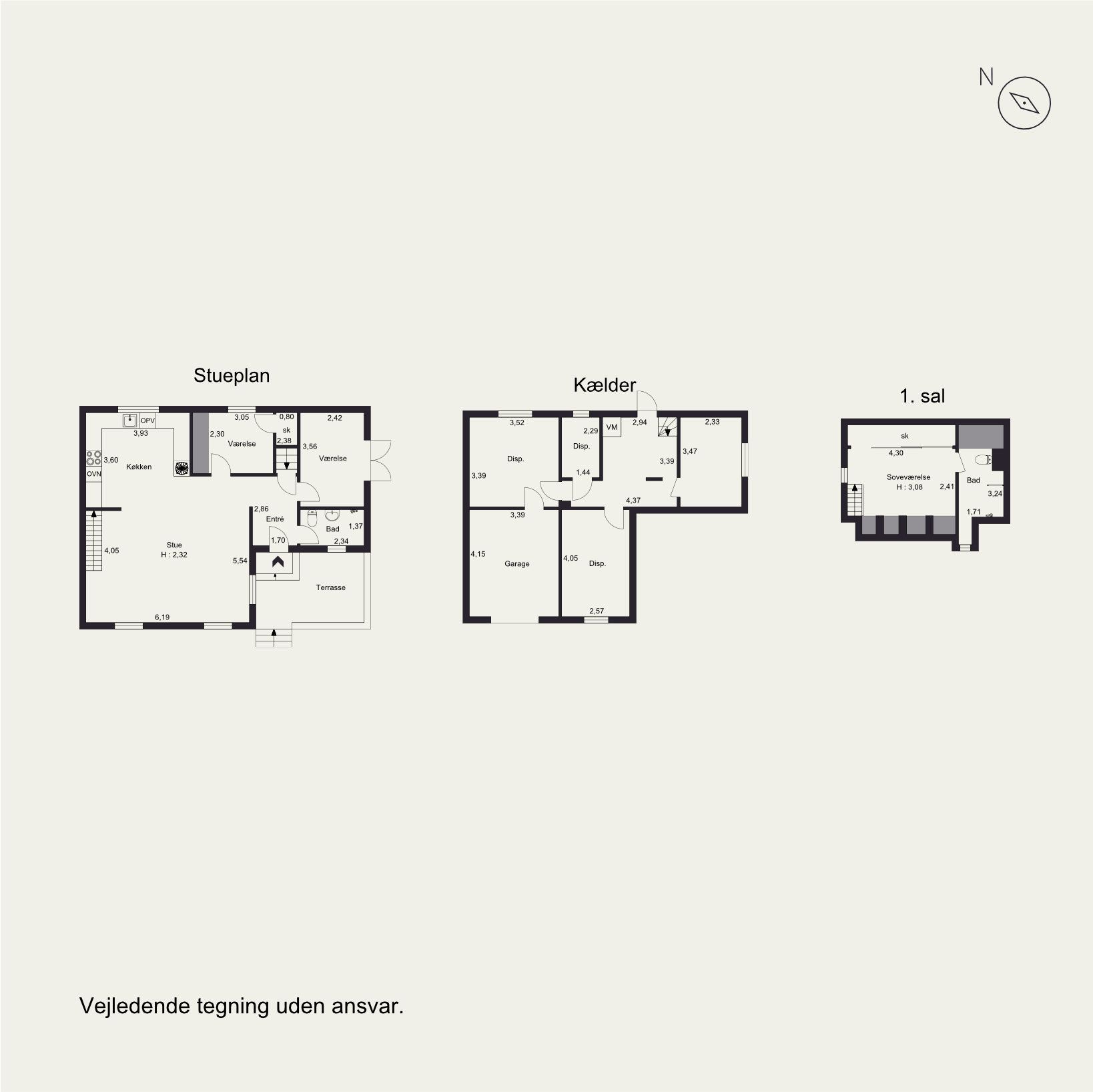 Plantegninger billede af Carl Plougs Vej 3, 8700 Horsens