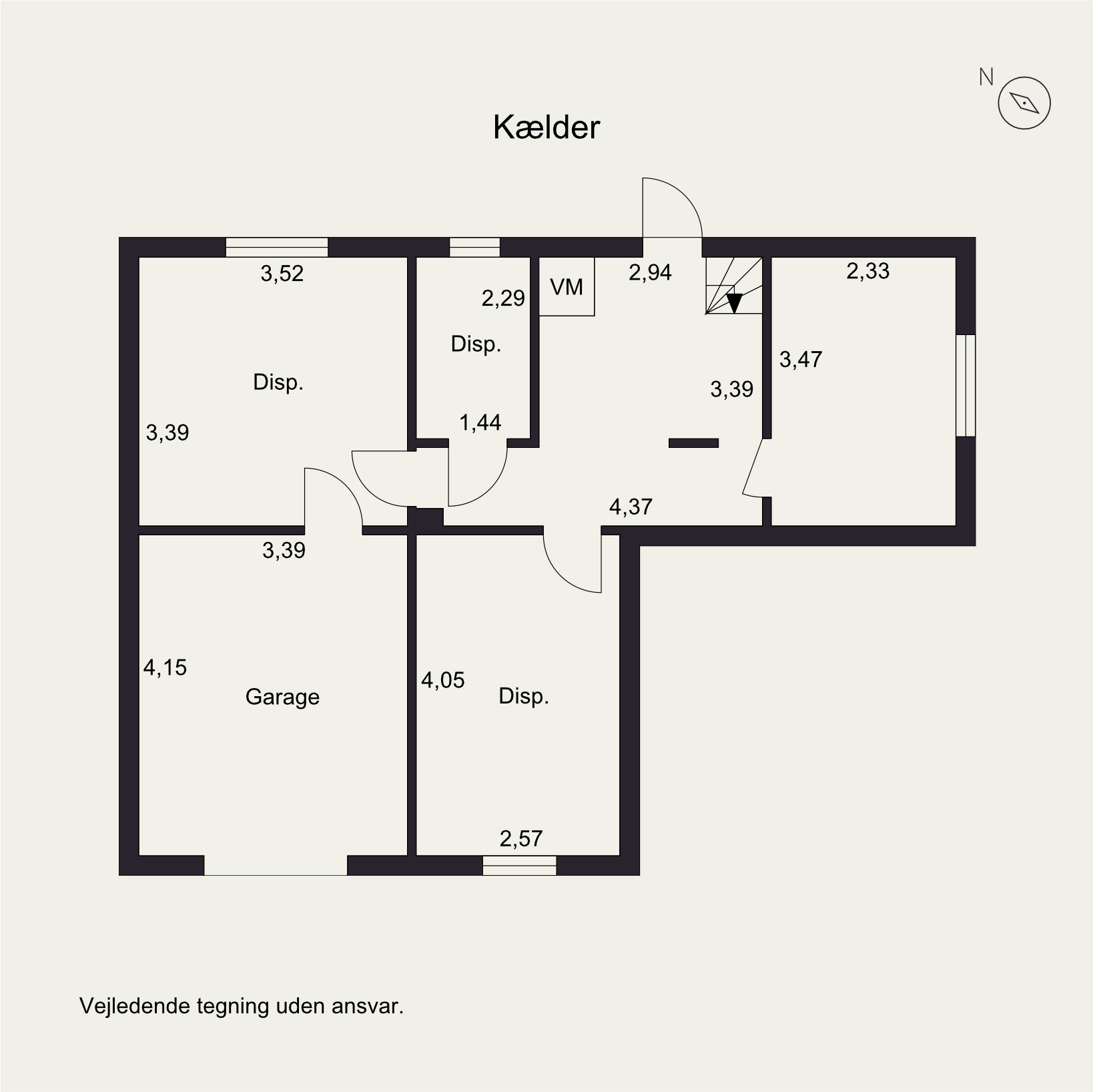 Plantegninger billede af Carl Plougs Vej 3, 8700 Horsens
