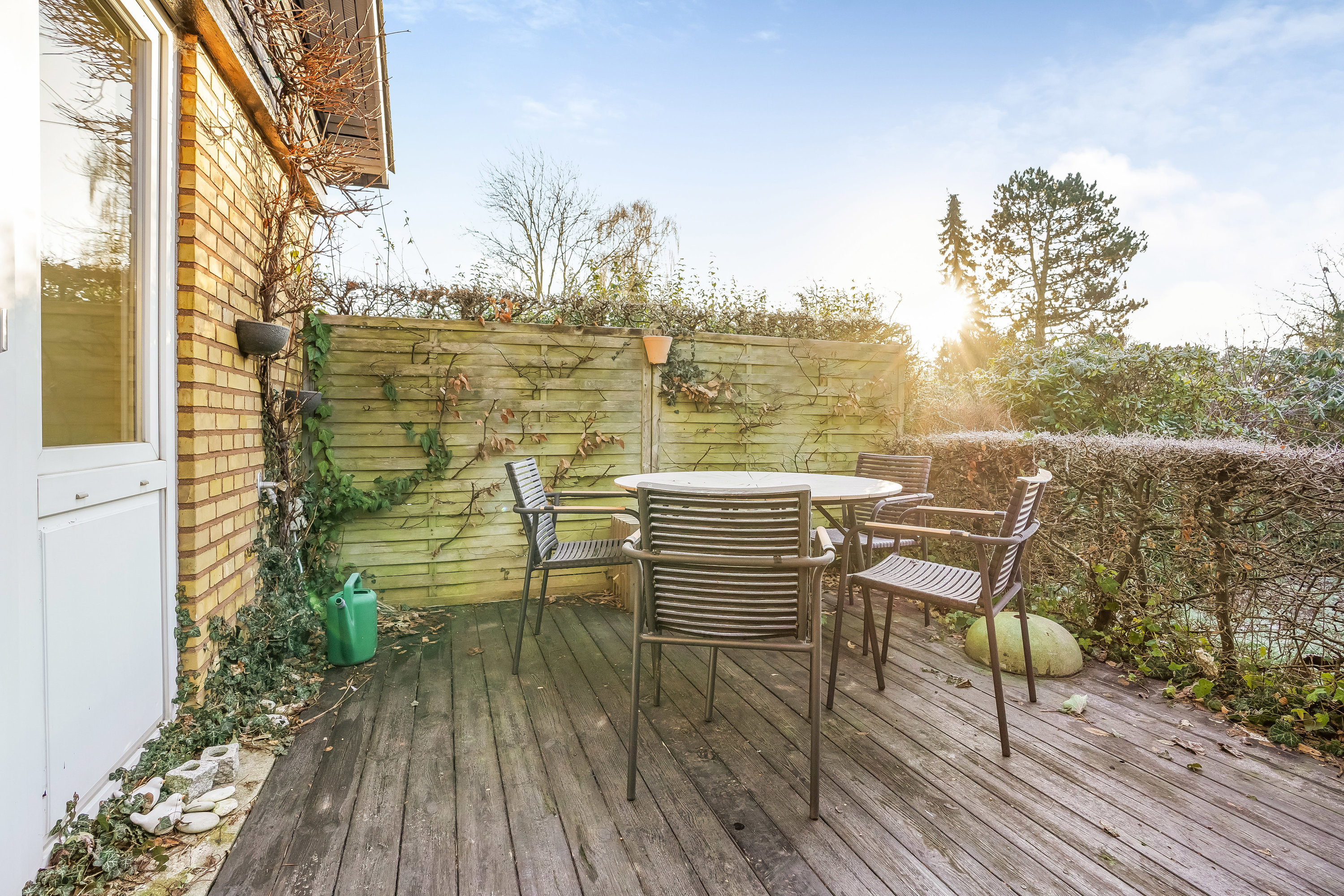 Fremhævet terrasse billede i fuldskærmstilstand. Billede af Behrendtsvej 16, 5500 Middelfart