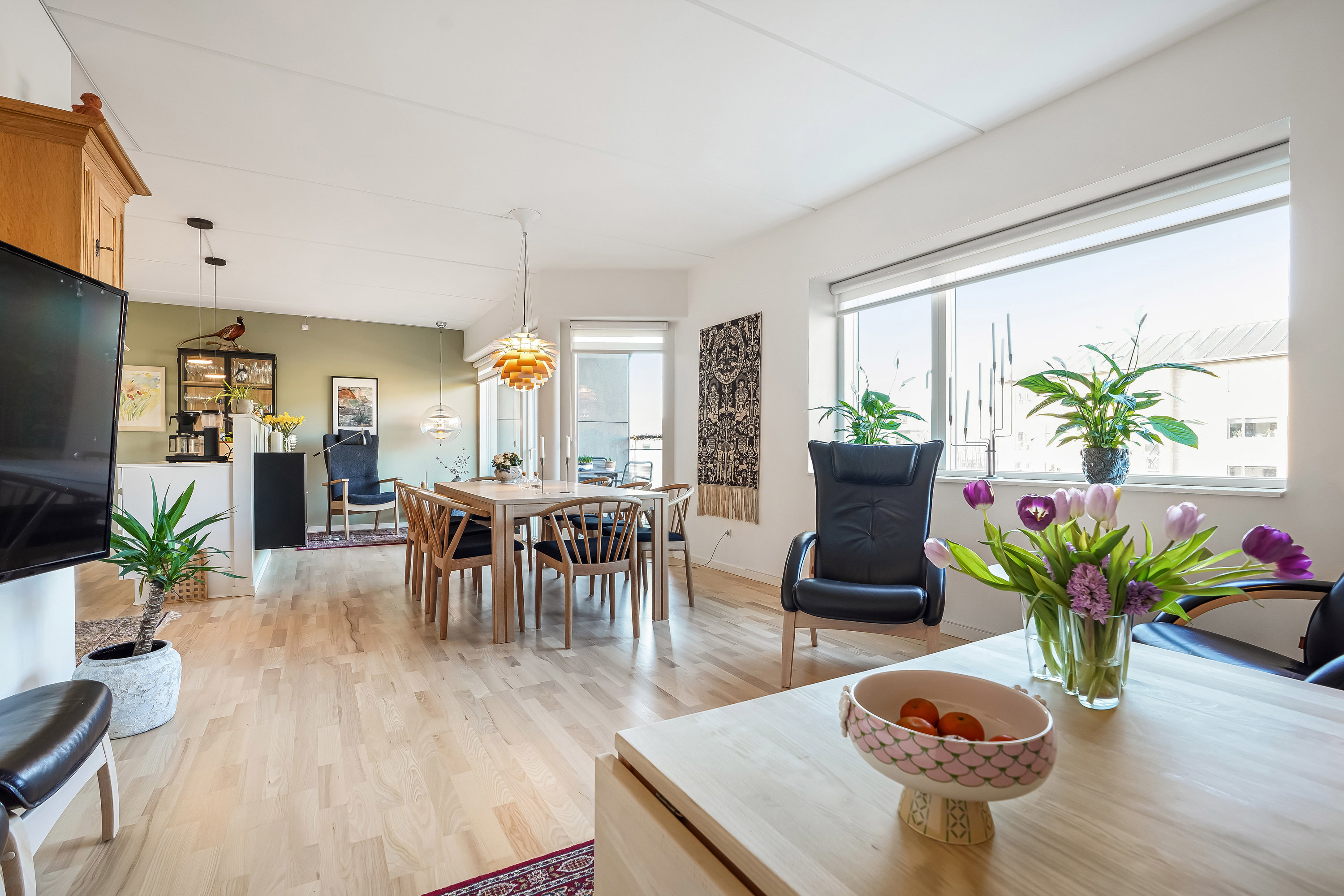 Fremhævet stue billede i fuldskærmstilstand. Billede af Fænøsund Park 4, 2. tv., 5500 Middelfart