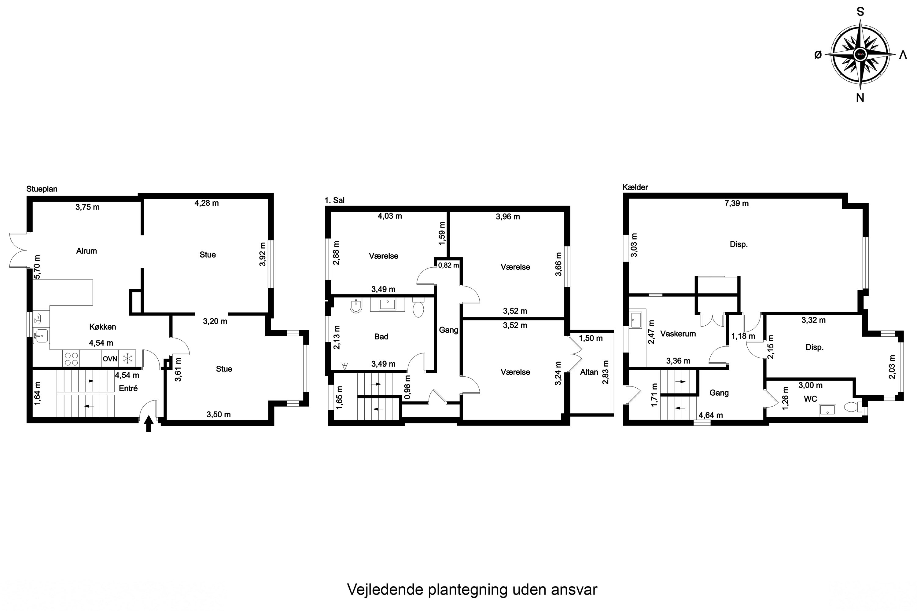 Plantegninger billede af Sadolinsgade 100, 5230 Odense M