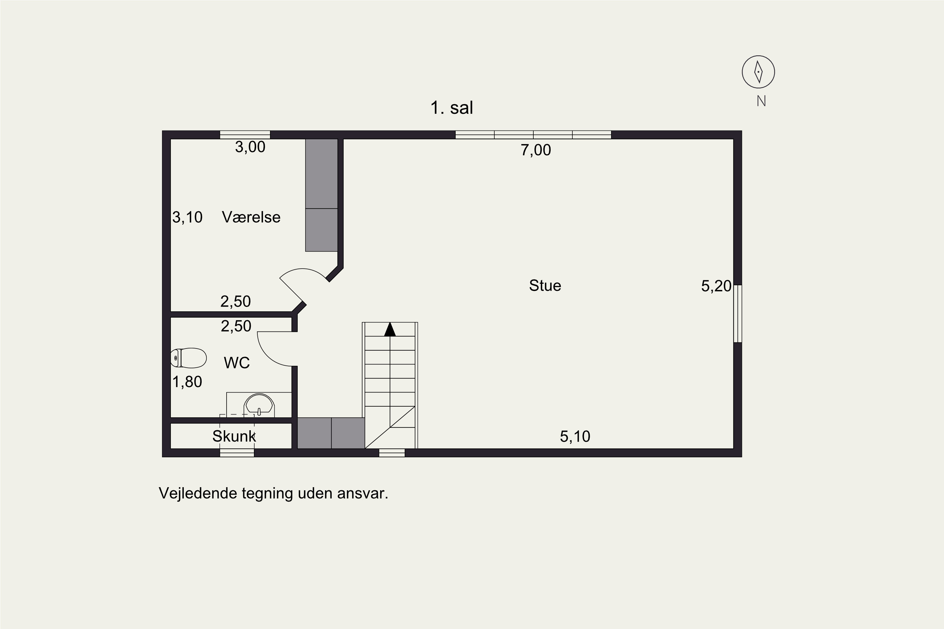 Plantegninger billede af Glentevej 42, 7600 Struer