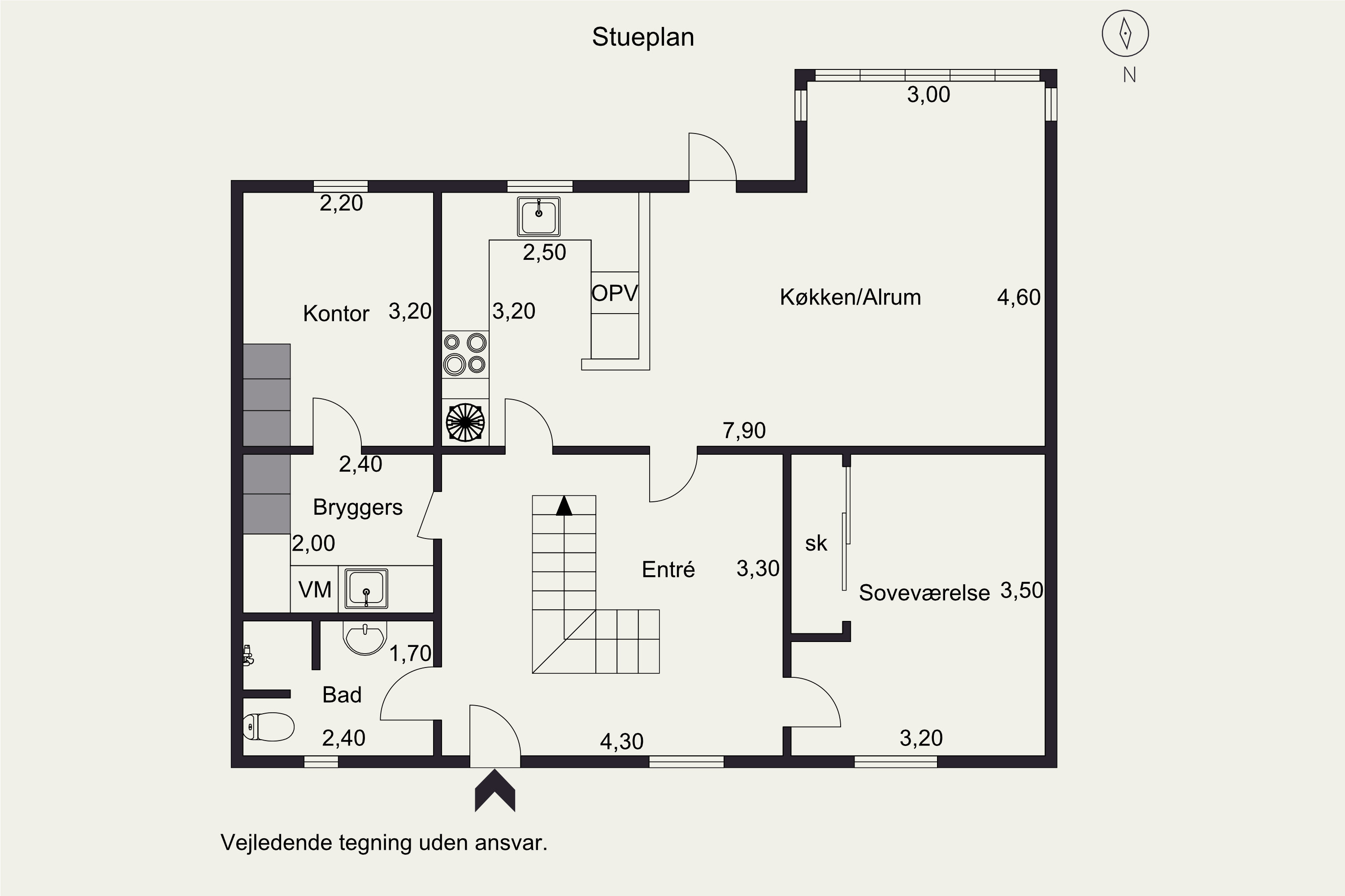 Plantegninger billede af Glentevej 42, 7600 Struer
