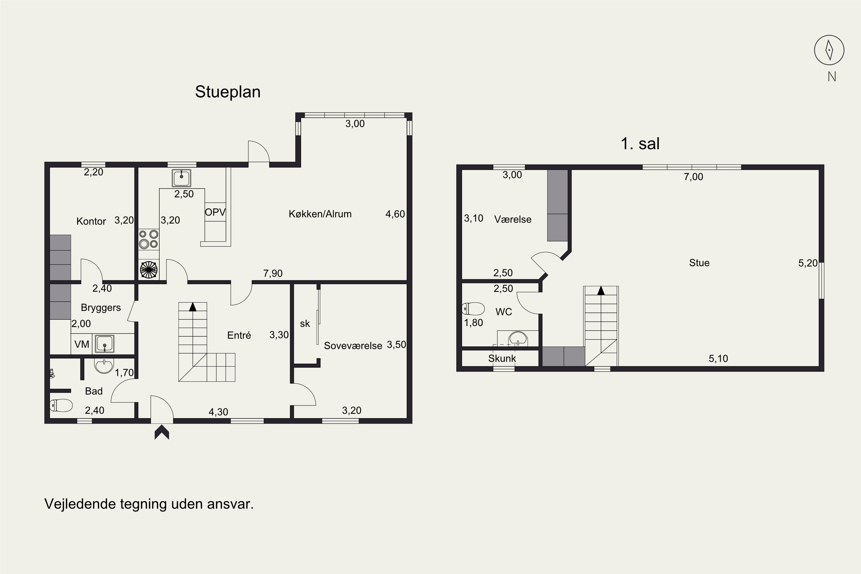 Plantegninger billede af Glentevej 42, 7600 Struer