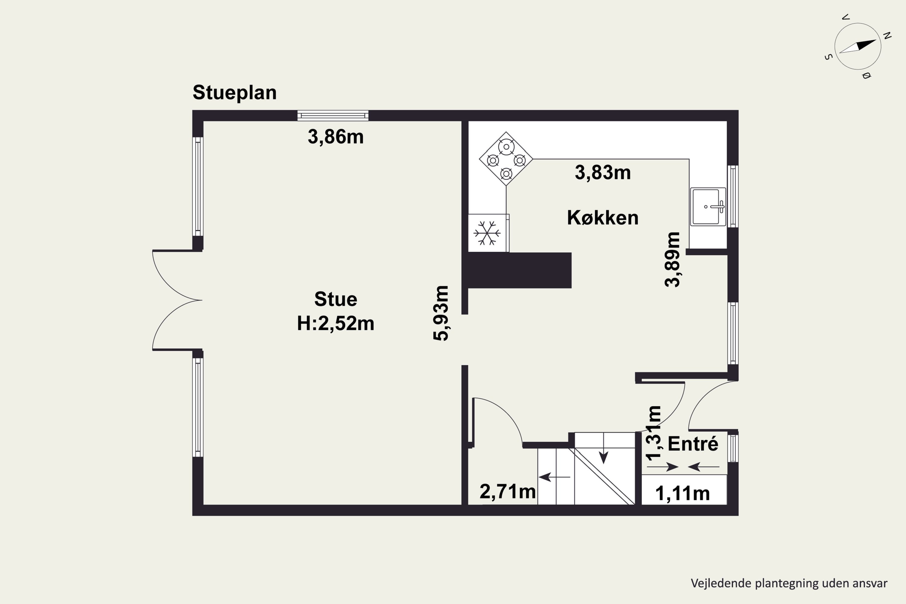 Plantegninger billede af Stengårdsvænge 102, 2800 Kongens Lyngby