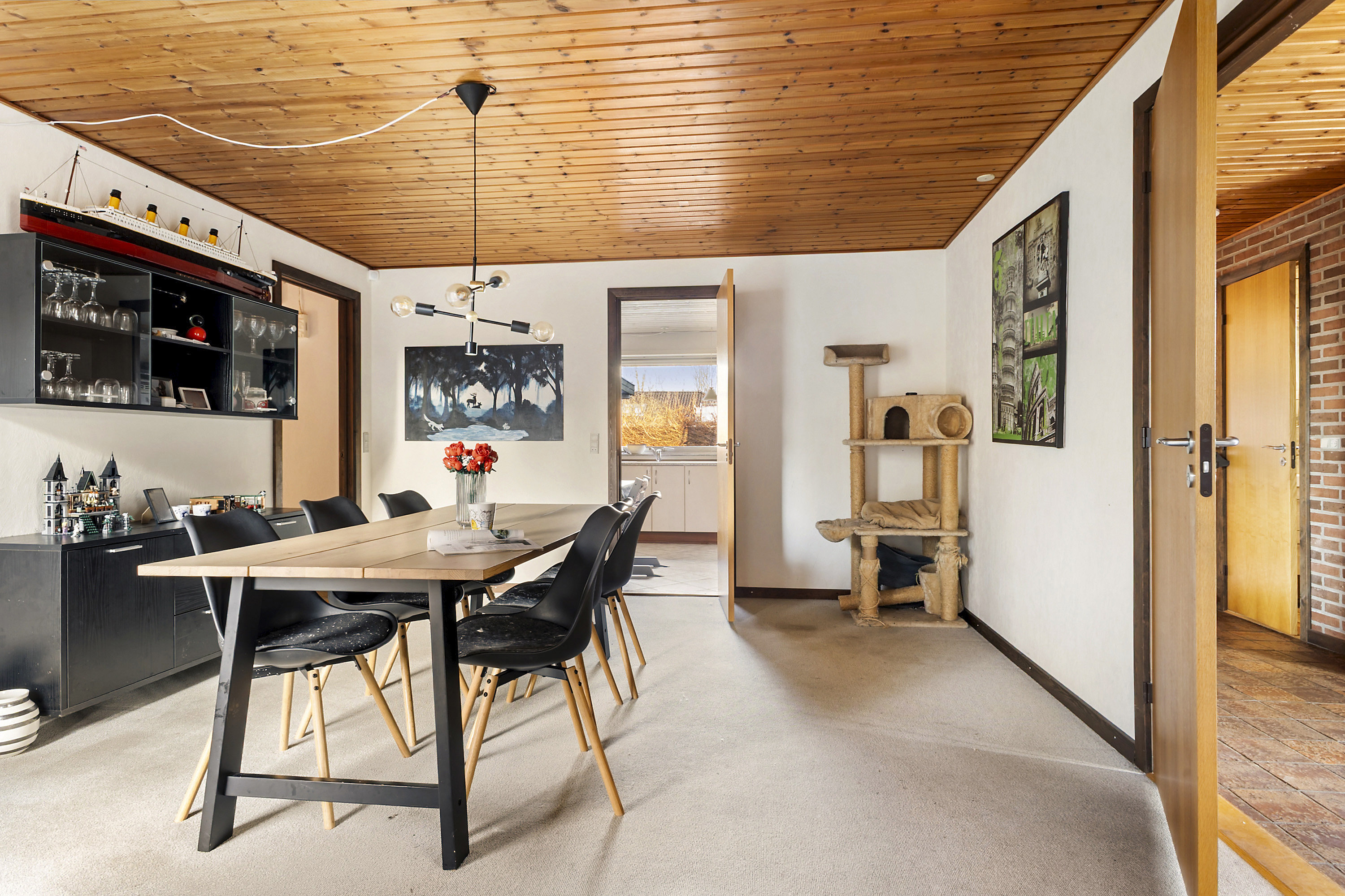 Fremhævet spisekøkken billede i fuldskærmstilstand. Billede af Grammingtoften 15, Sdr Hygum, 6630 Rødding