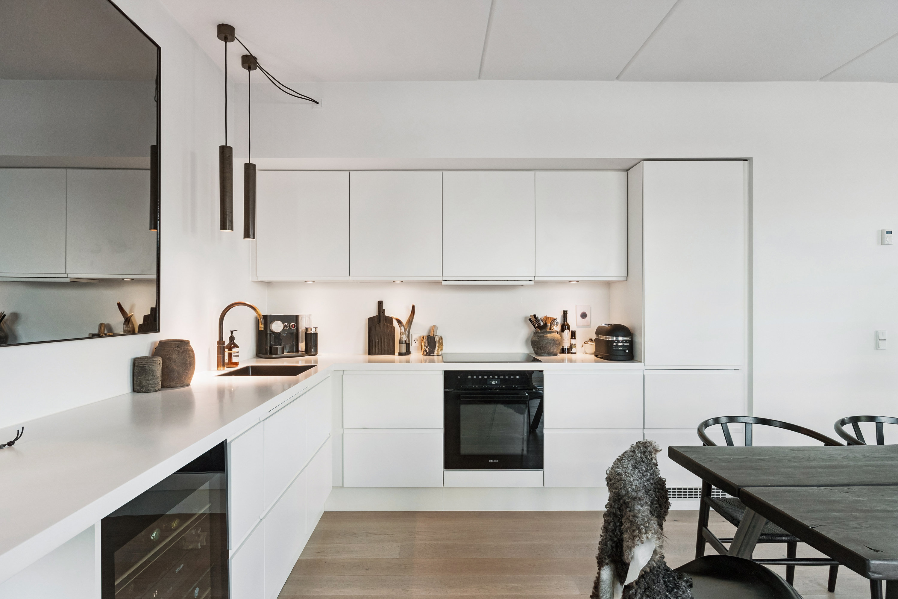 Fremhævet køkken billede i fuldskærmstilstand. Billede af Sundkaj 29, 4. th., 2150 Nordhavn