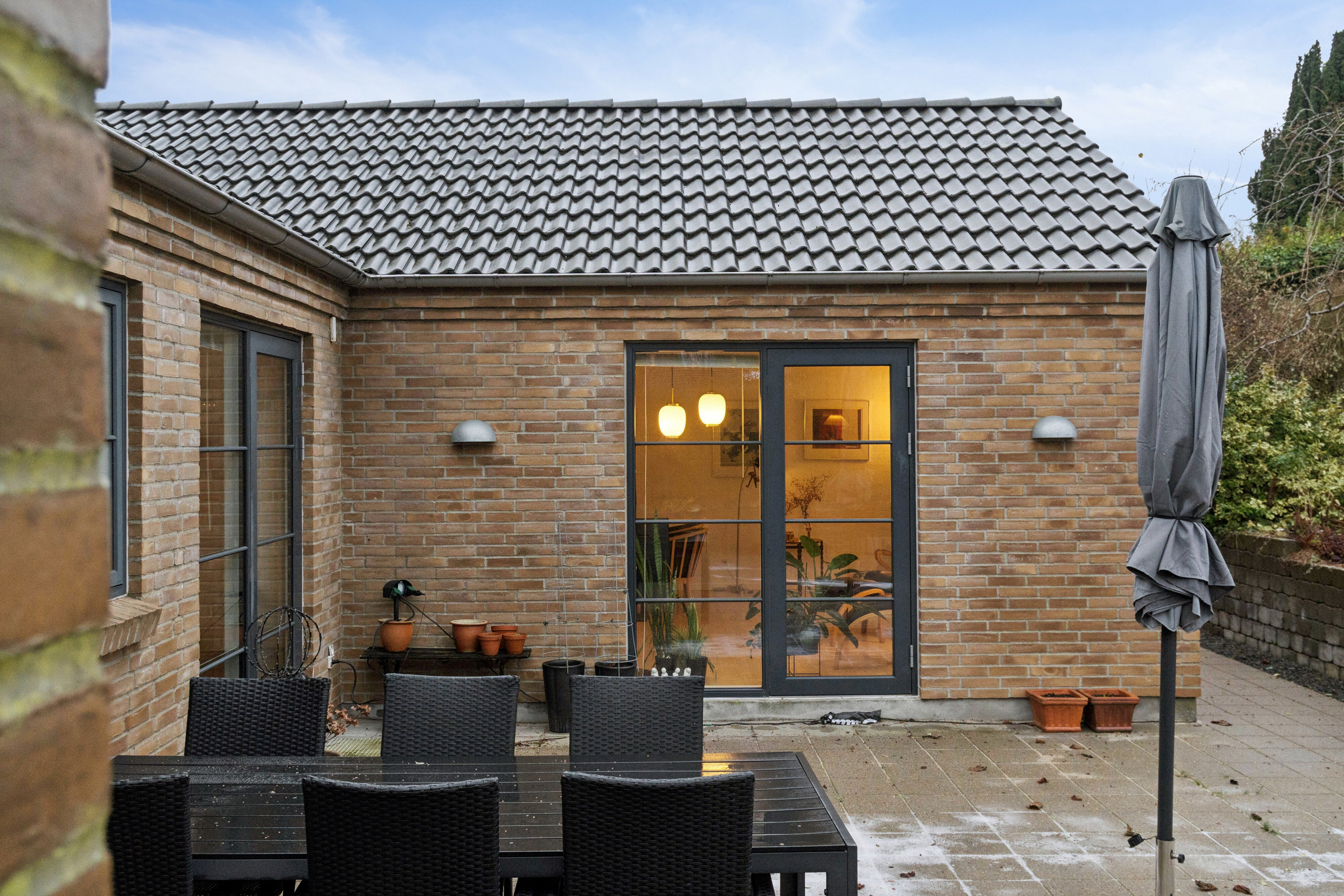 Fremhævet terrasse billede i fuldskærmstilstand. Billede af Poul Sloths Vej 20, 8270 Højbjerg