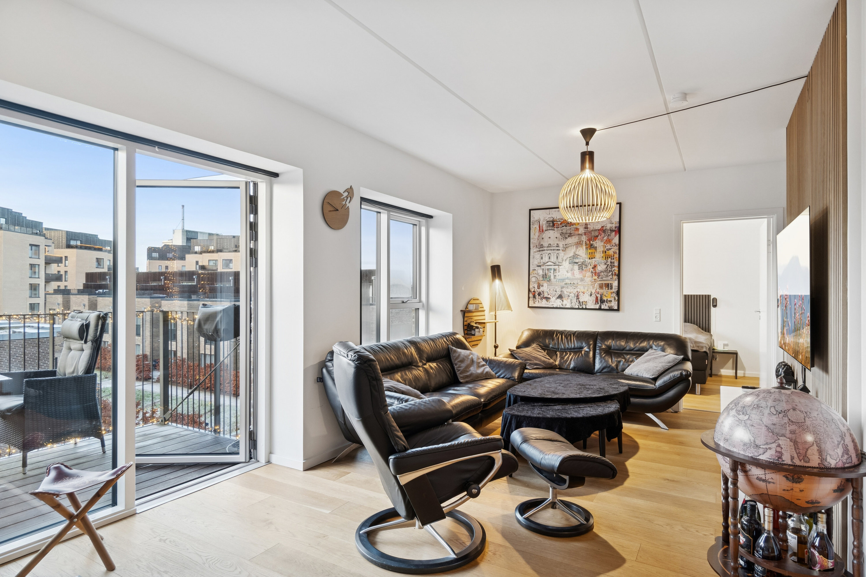 Fremhævet stue billede i fuldskærmstilstand. Billede af Plantagevej 45, 2. tv., 2610 Rødovre