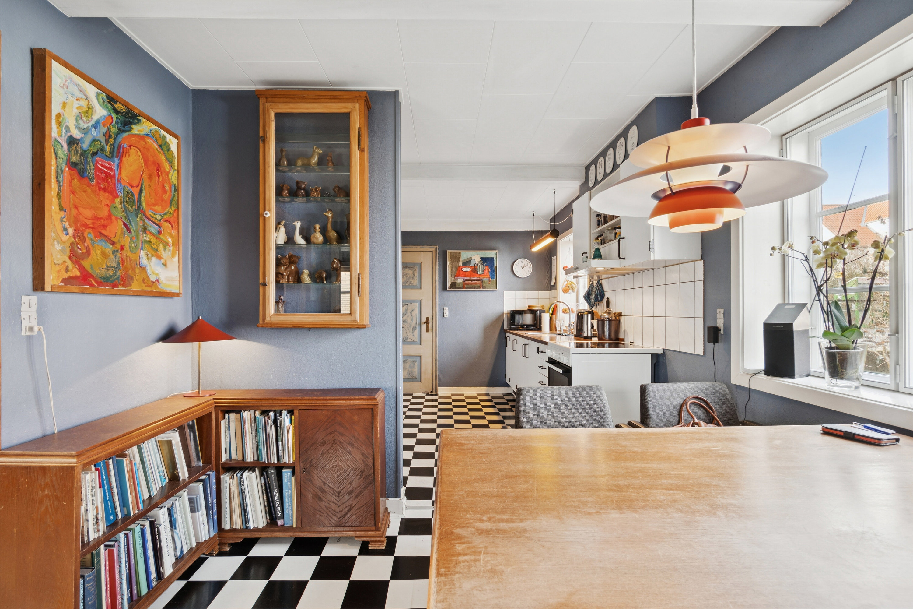 Fremhævet spisestue billede i fuldskærmstilstand. Billede af Gaden 37, Aarsdale, 3740 Svaneke