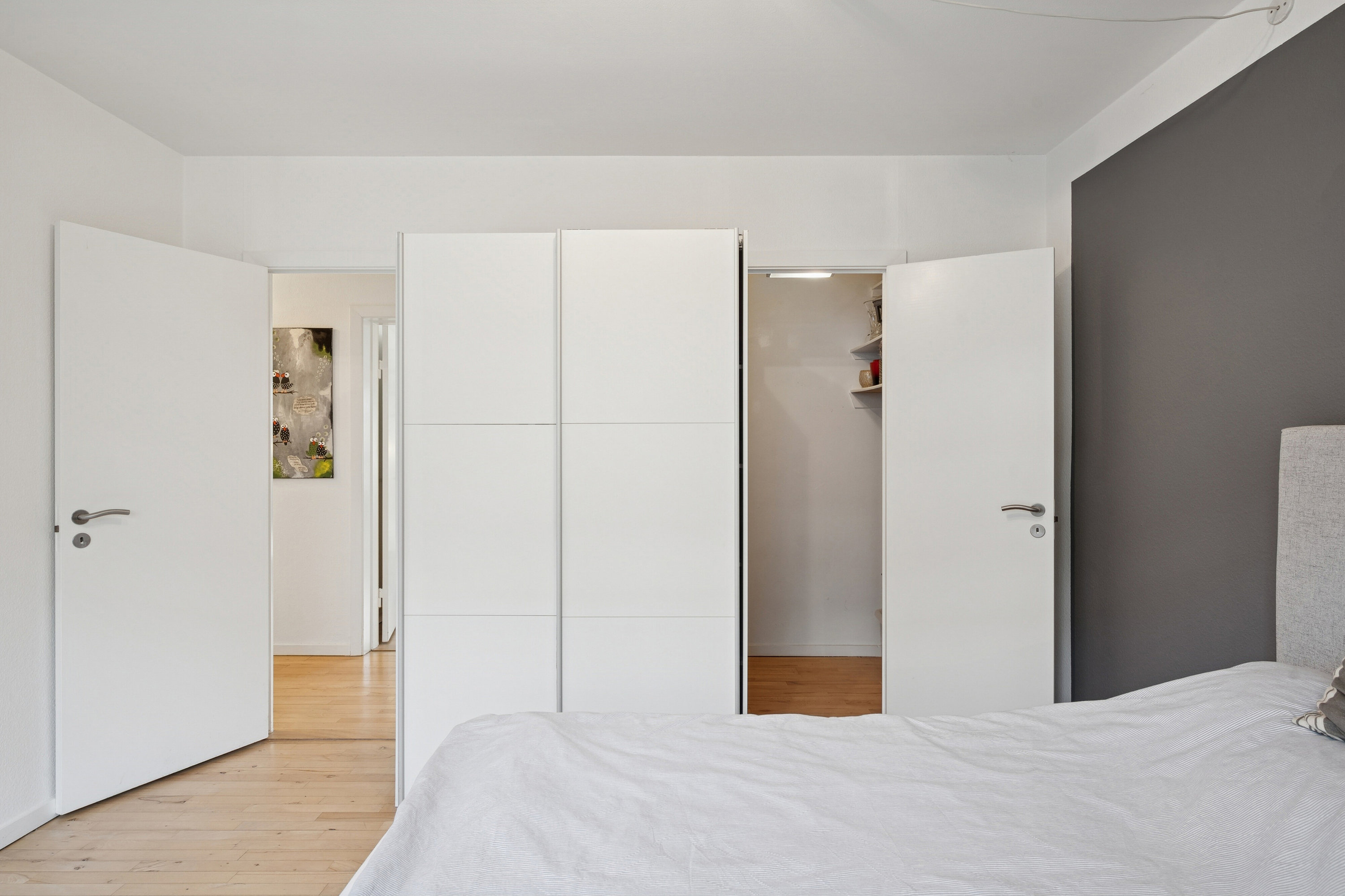 Fremhævet soveværelse billede i fuldskærmstilstand. Billede af Rødovrevej 313, st.. th., 2610 Rødovre