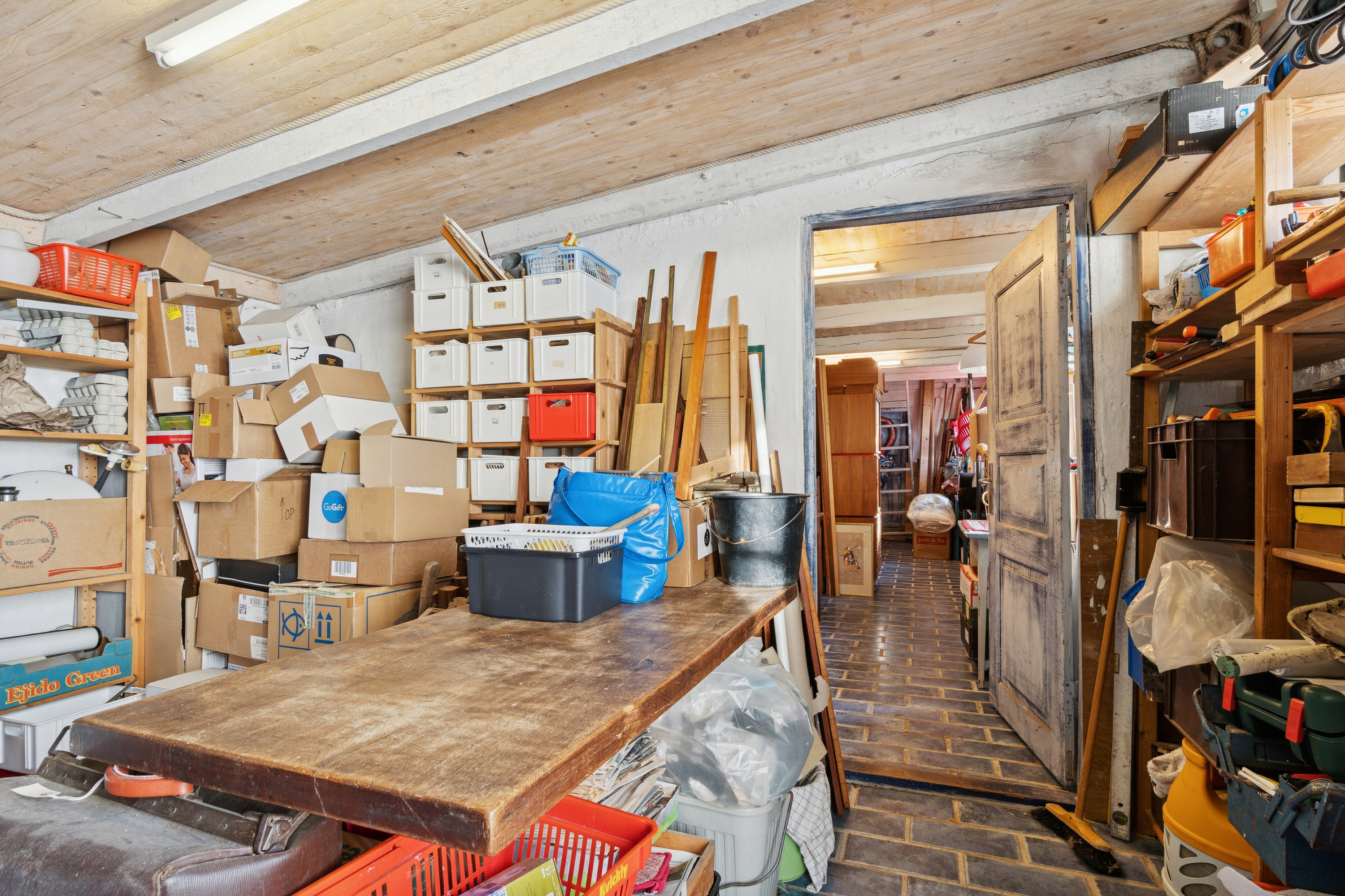 Fremhævet indendørs billede i fuldskærmstilstand. Billede af Gaden 37, Aarsdale, 3740 Svaneke