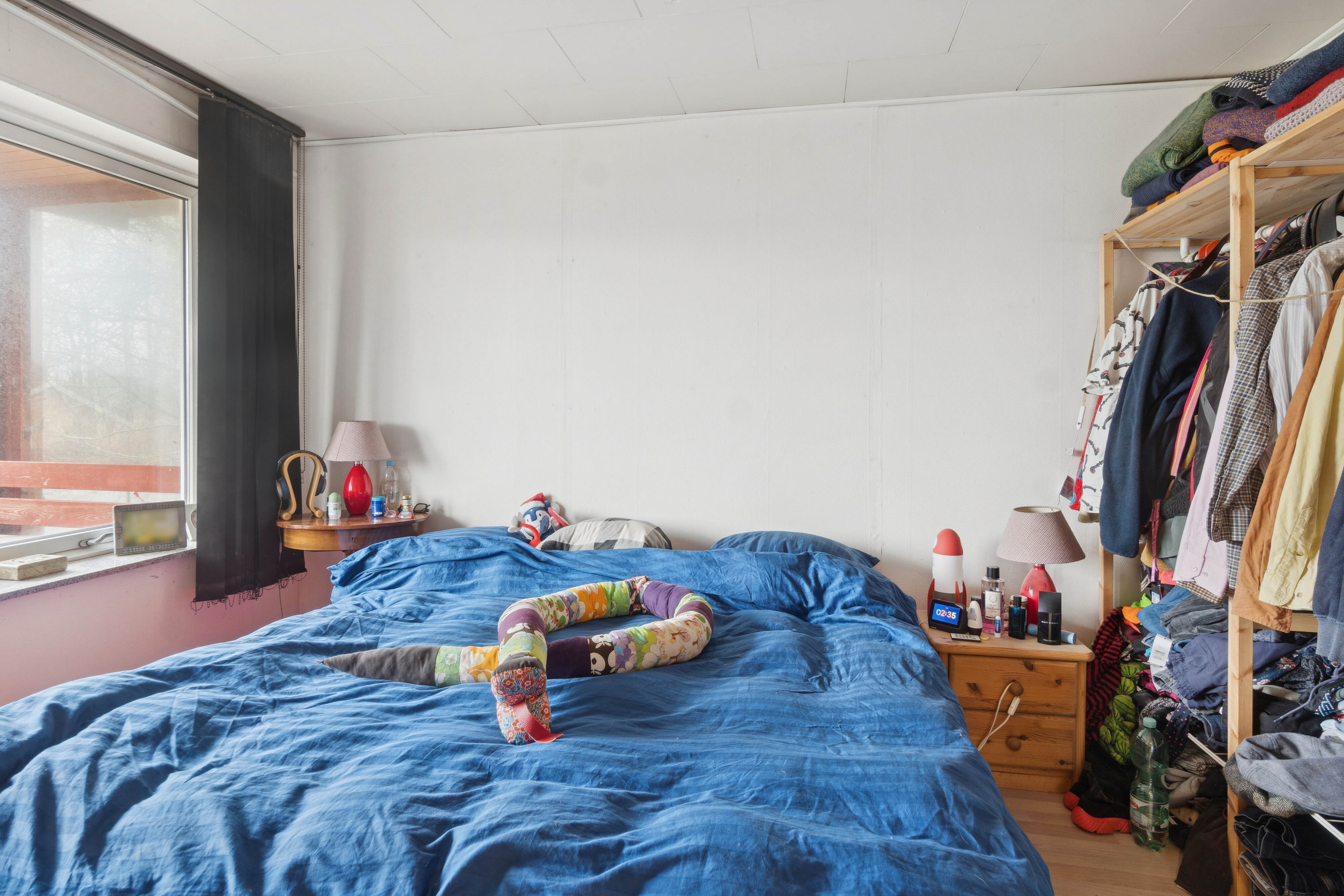 Fremhævet soveværelse billede i fuldskærmstilstand. Billede af Skolevænget 42, 4470 Svebølle