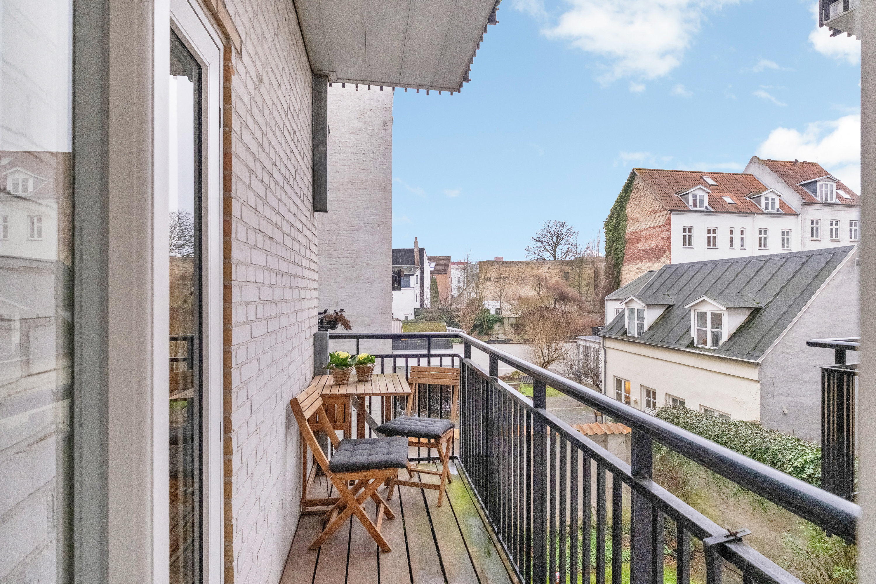 Miniaturebillede 1: altan. Billede af Østboulevarden 1, 1. tv., 8000 Aarhus C