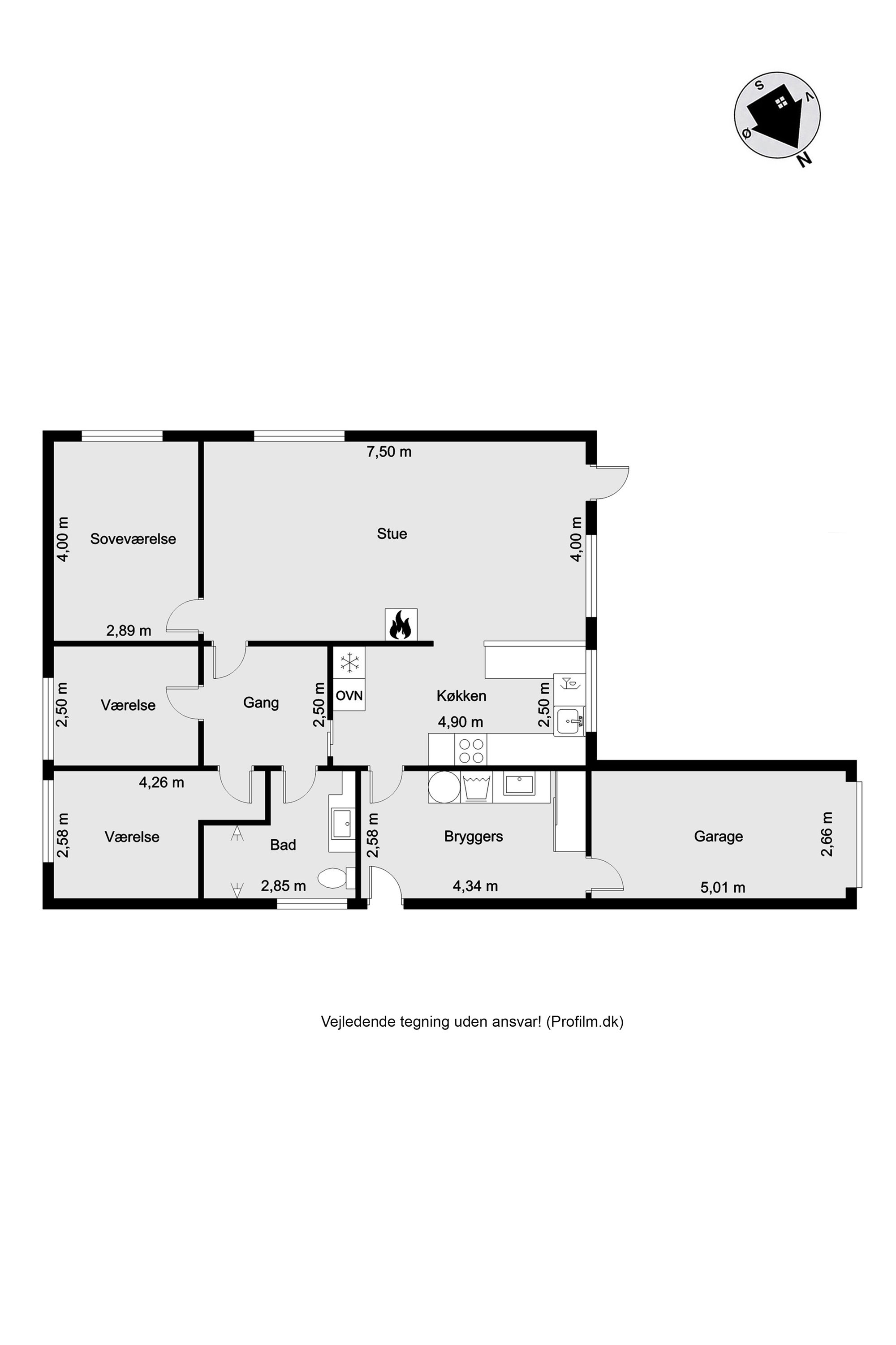 Plantegninger billede af Sjællandsgade 130, 7400 Herning