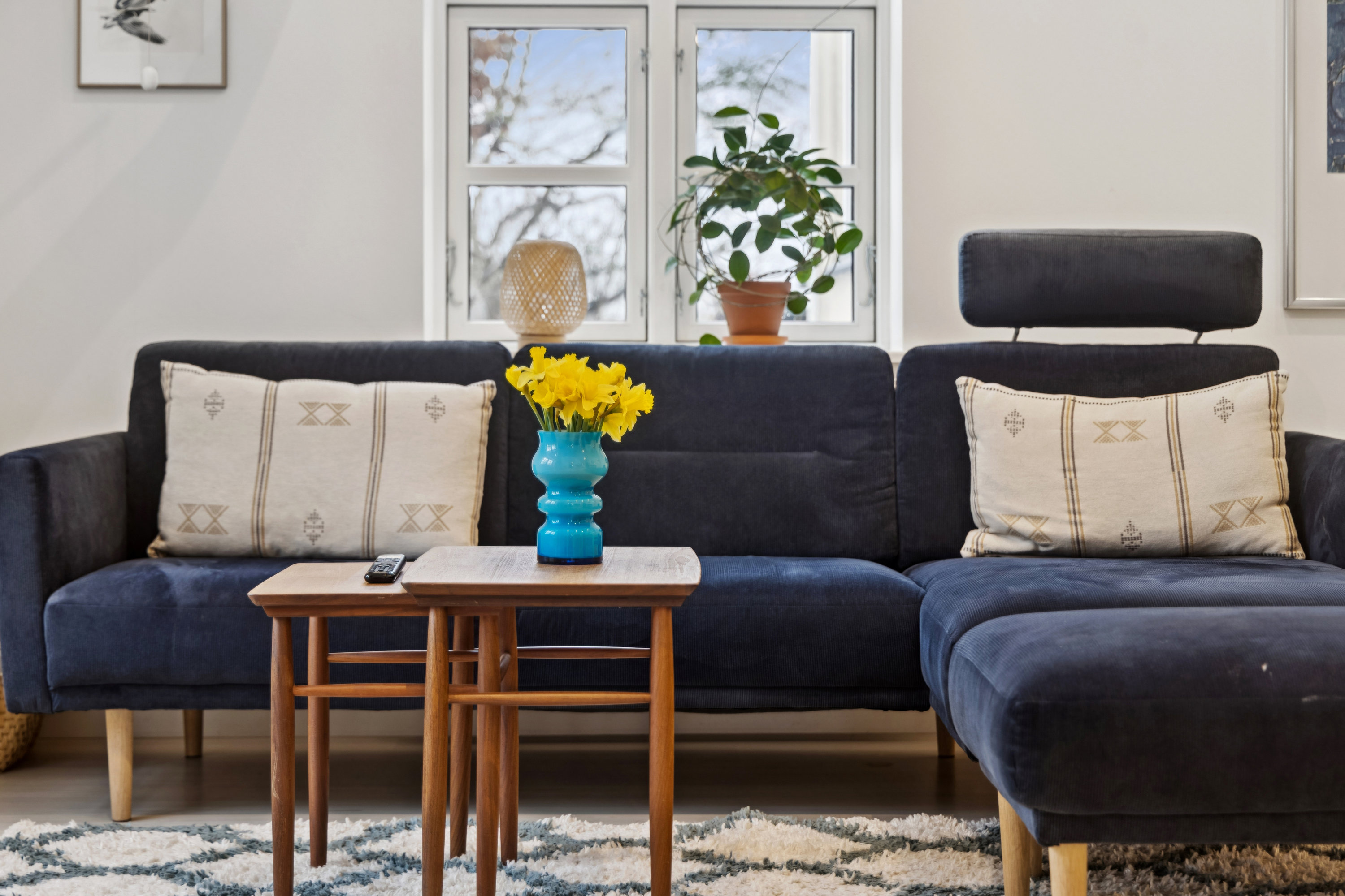 Fremhævet stue billede i fuldskærmstilstand. Billede af Omorikavej 2, 9320 Hjallerup