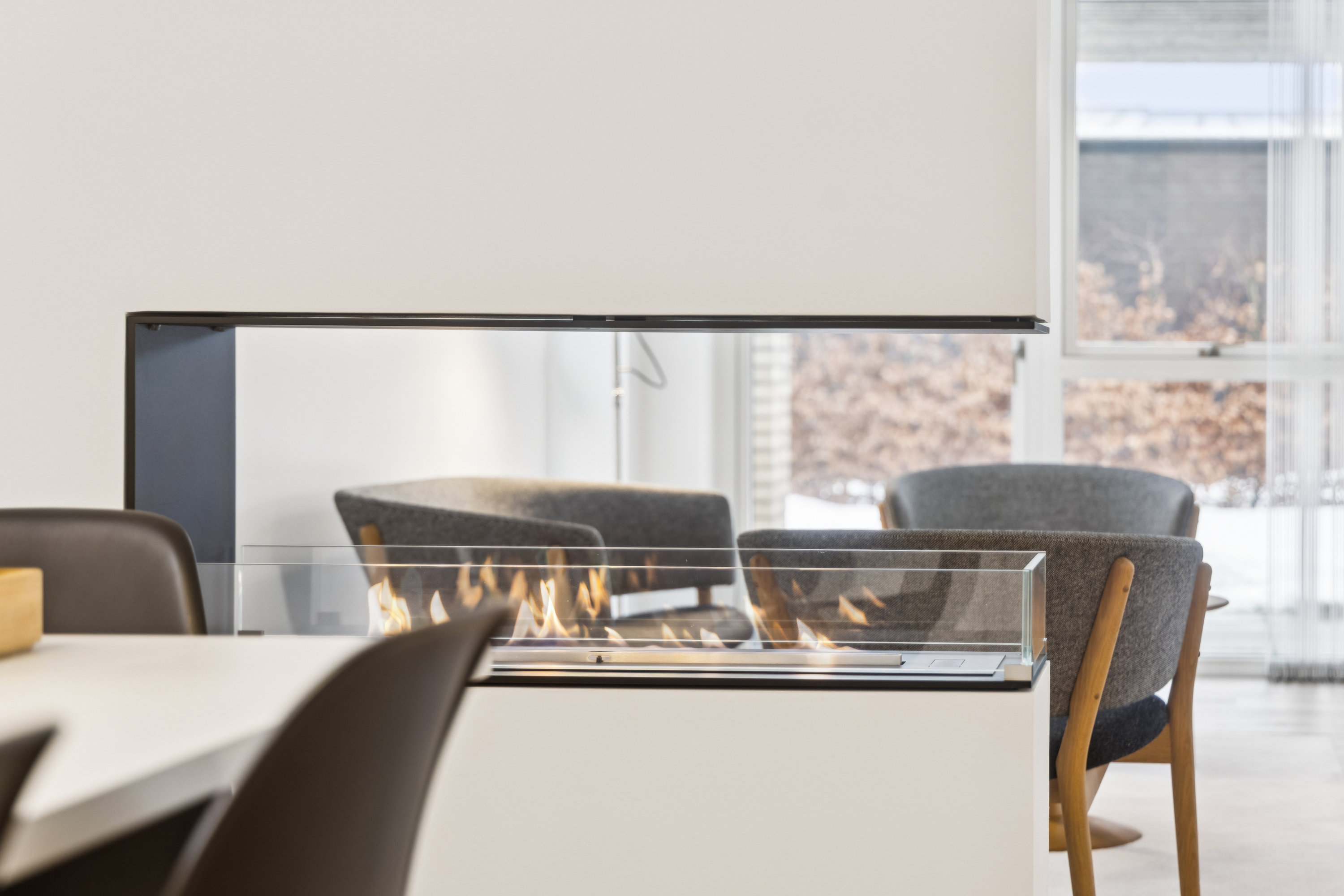 Fremhævet stue billede i fuldskærmstilstand. Billede af Østermarken 319, 9320 Hjallerup