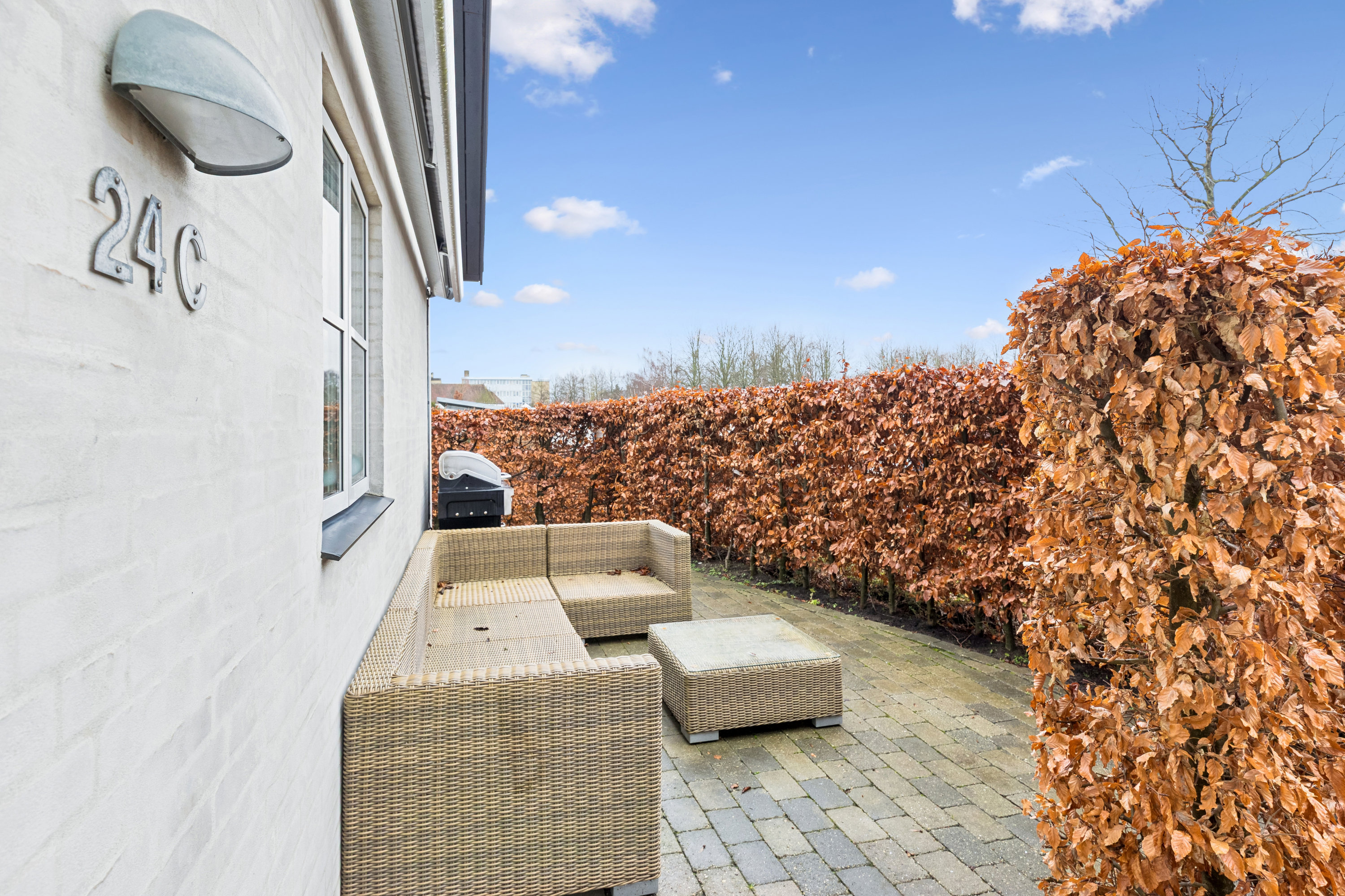 Fremhævet terrasse billede i fuldskærmstilstand. Billede af Taastrup Hovedgade 24C, 2630 Taastrup