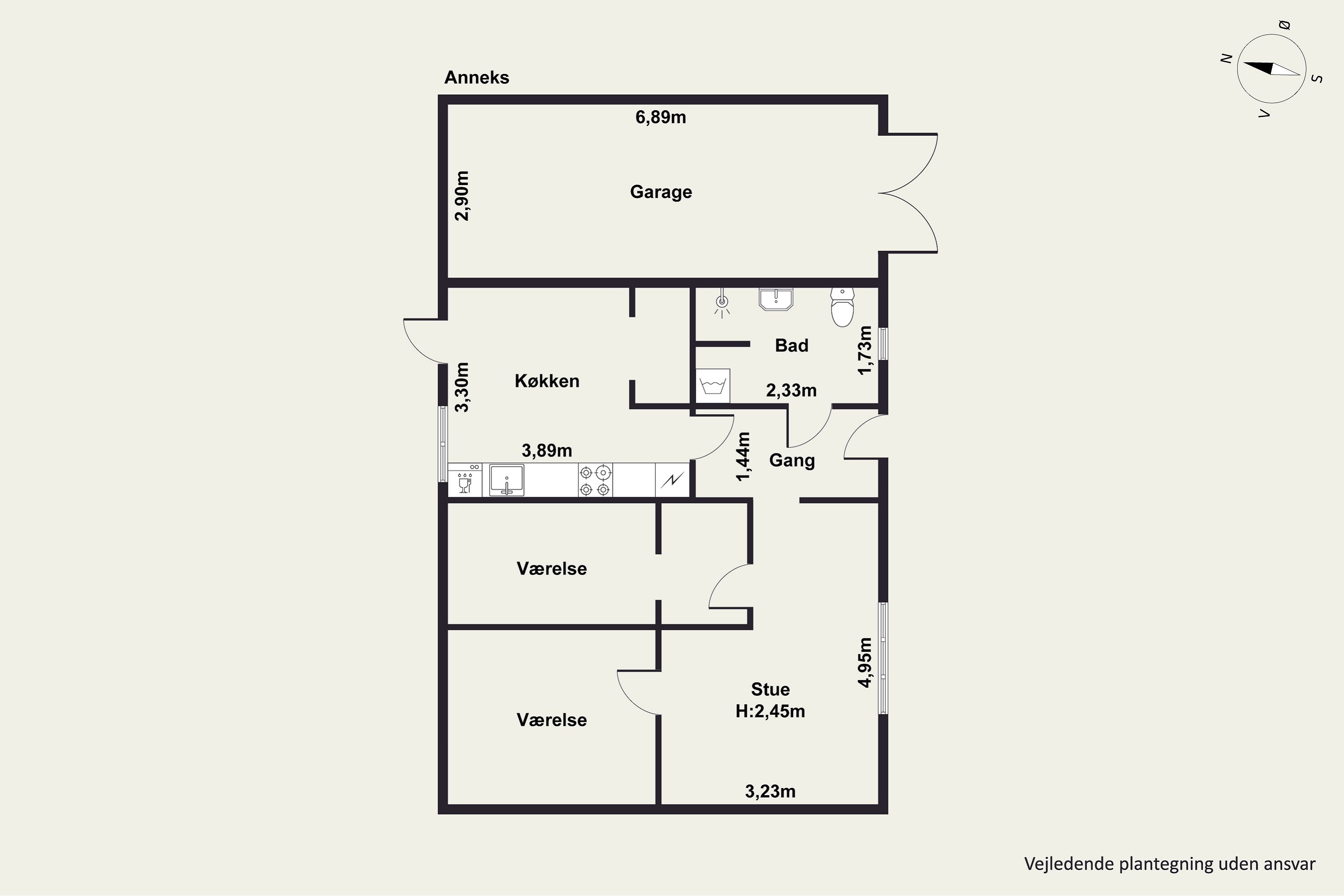 Plantegninger billede af Duevej 1, 2630 Taastrup