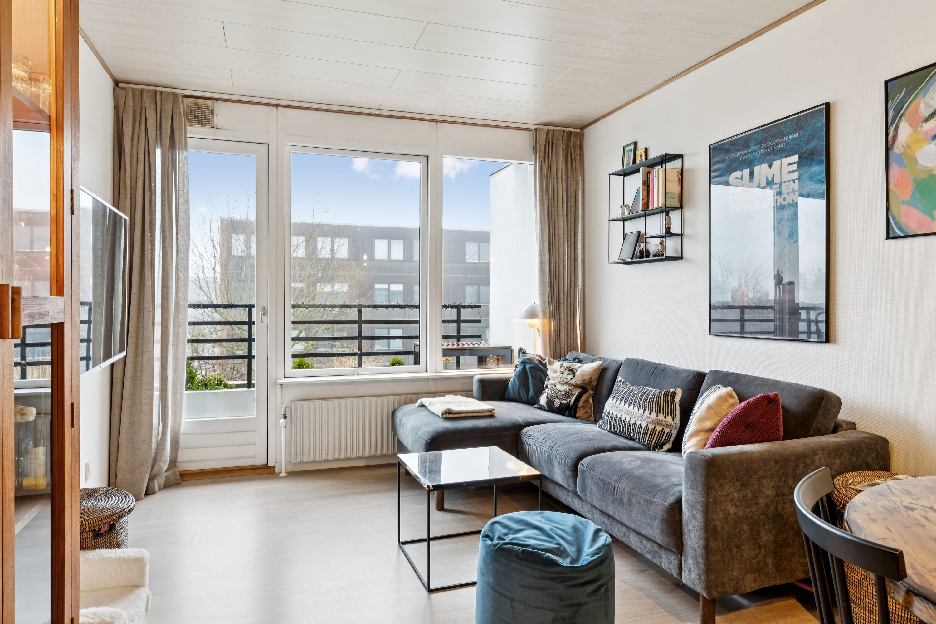 Fremhævet stue billede i fuldskærmstilstand. Billede af Saven C 3, 2. 1., Høje Taastrup, 2630 Taastrup