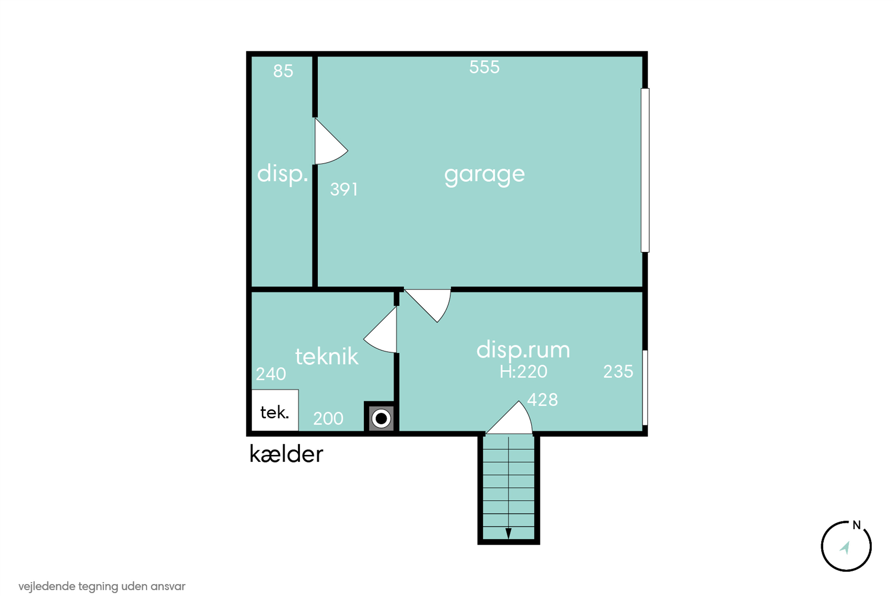 Plantegninger billede af Baunsbjergvej 6, Barde, 6920 Videbæk