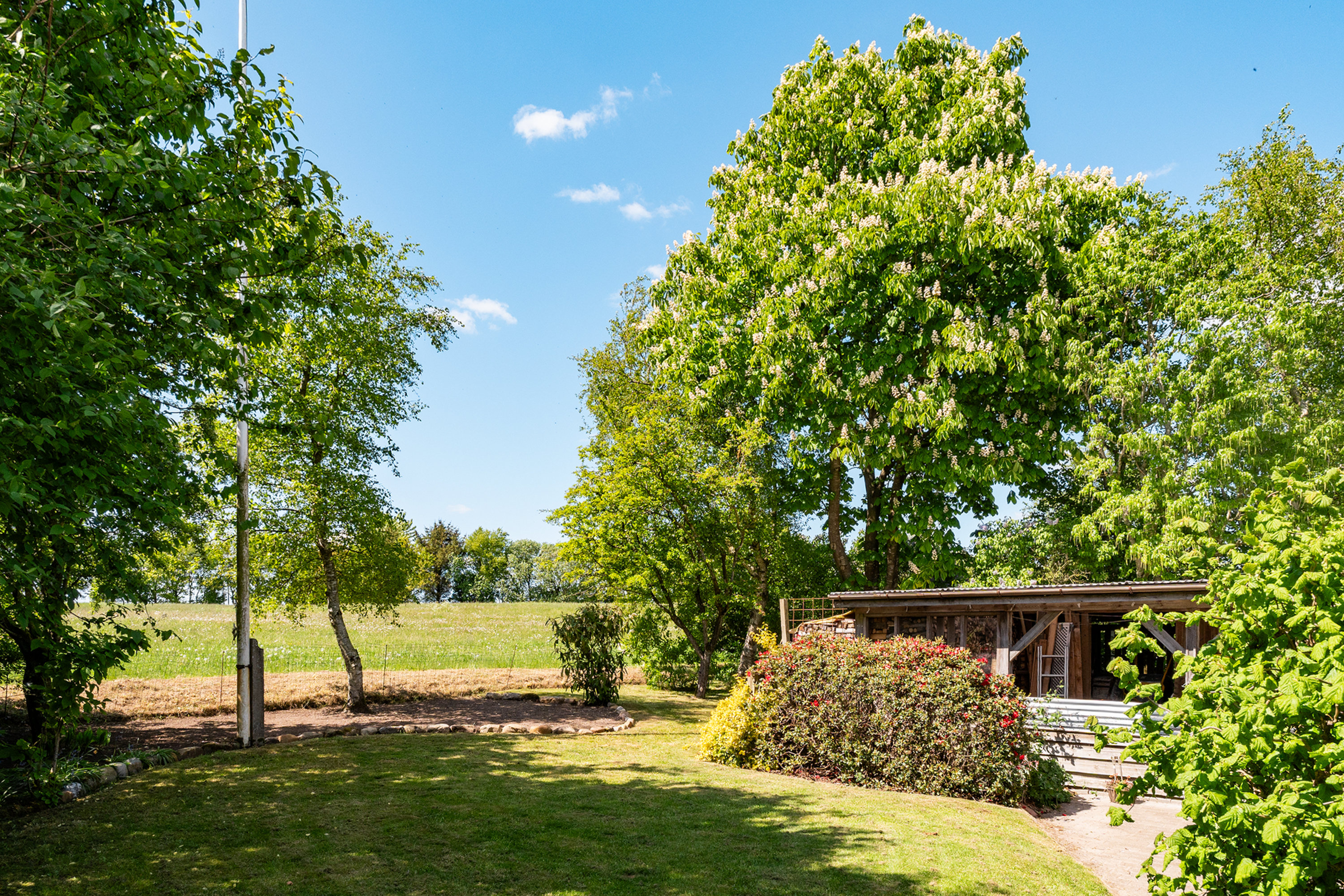 Miniaturebillede 1: facade. Billede af Baunsbjergvej 6, Barde, 6920 Videbæk