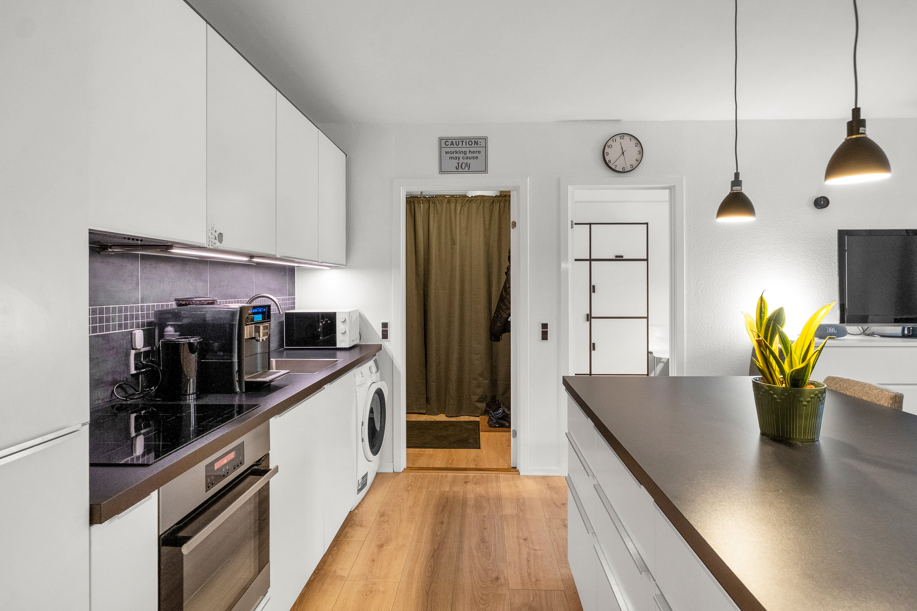 Miniaturebillede 1: køkken. Billede af Langenæs Allé 45, st.. tv., 8000 Aarhus C