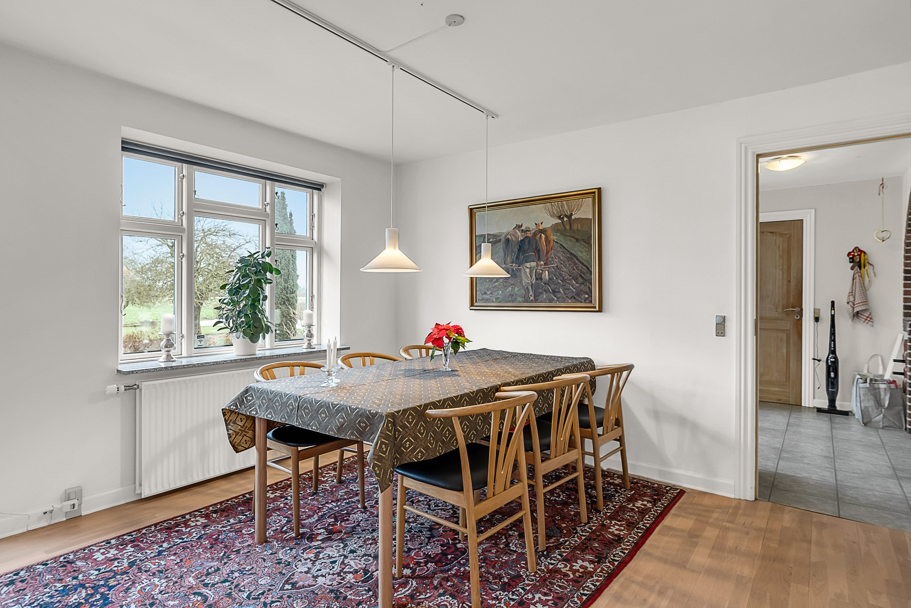 Fremhævet stue billede i fuldskærmstilstand. Billede af Toftevej 10, V Hæsinge, 5672 Broby