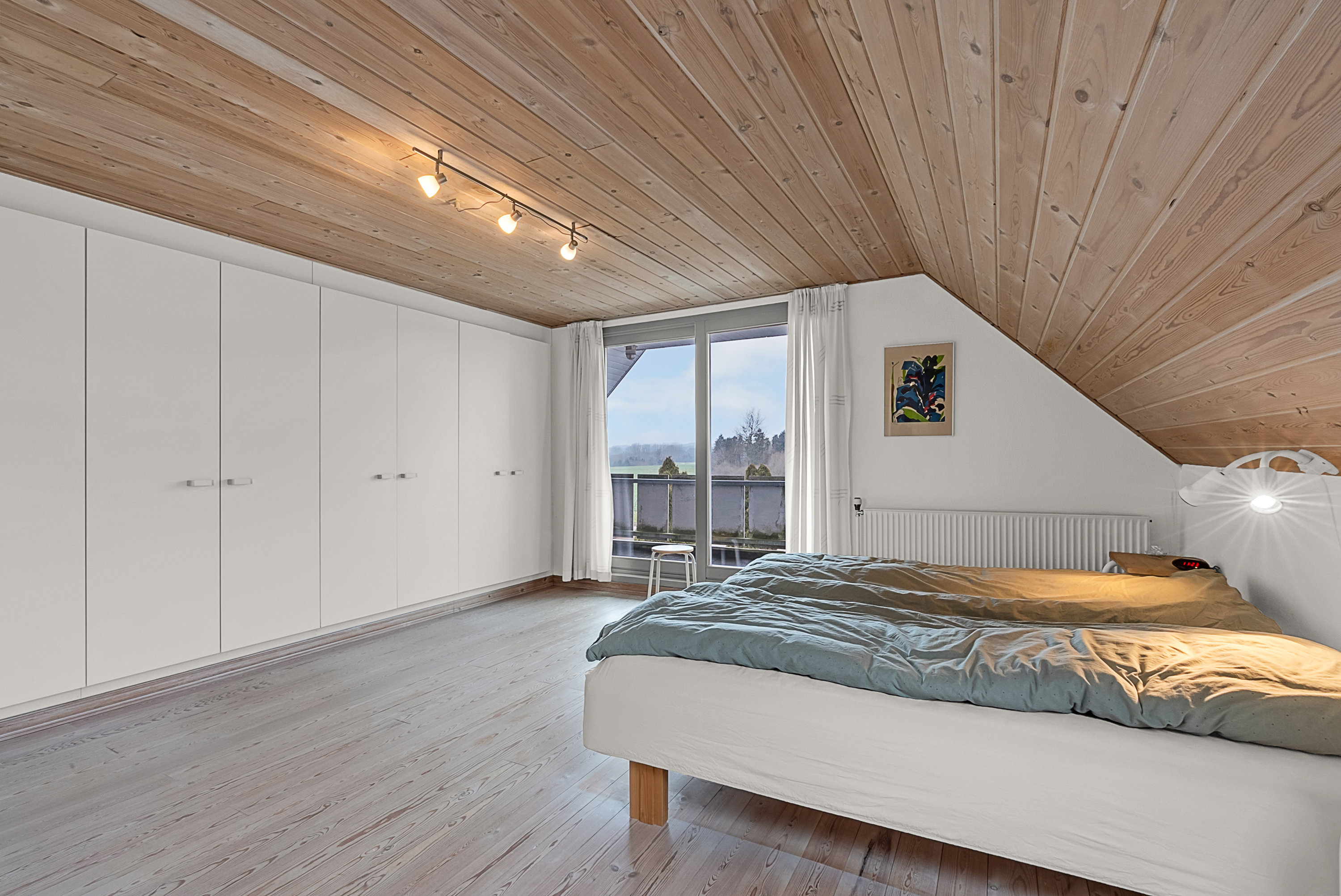 Fremhævet soveværelse billede i fuldskærmstilstand. Billede af Toftevej 10, V Hæsinge, 5672 Broby