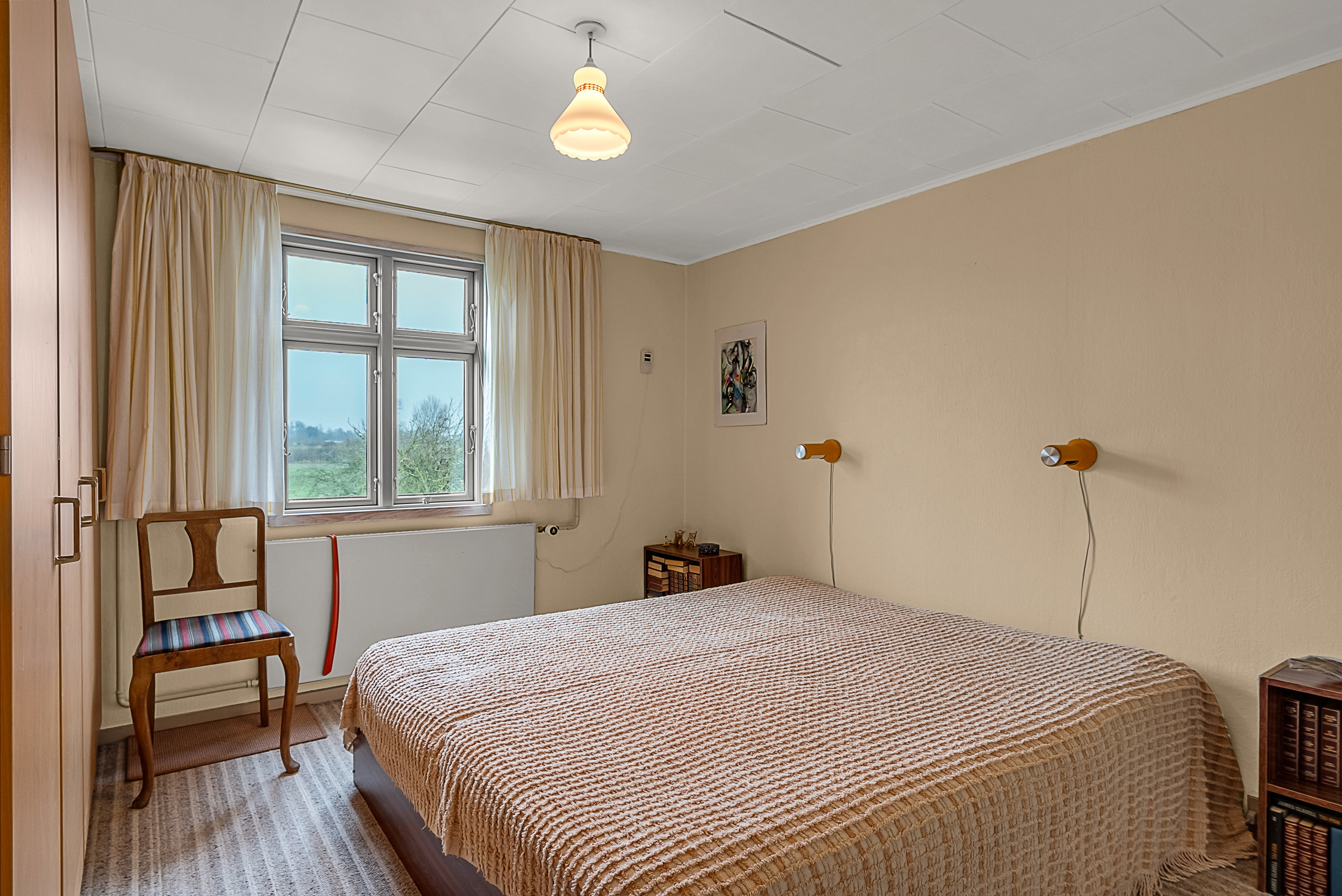 Fremhævet soveværelse billede i fuldskærmstilstand. Billede af Toftevej 10, V Hæsinge, 5672 Broby